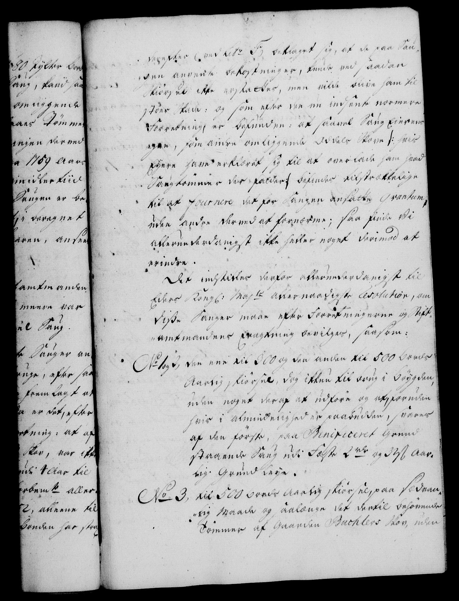 Rentekammeret, Kammerkanselliet, RA/EA-3111/G/Gf/Gfa/L0035: Norsk relasjons- og resolusjonsprotokoll (merket RK 52.35), 1753, p. 669