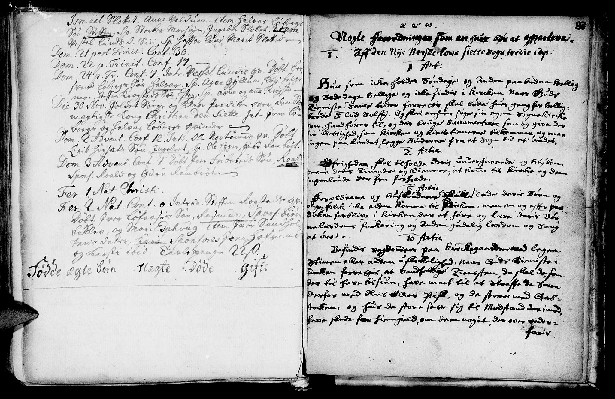 Ministerialprotokoller, klokkerbøker og fødselsregistre - Sør-Trøndelag, SAT/A-1456/692/L1101: Parish register (official) no. 692A01, 1690-1746, p. 133