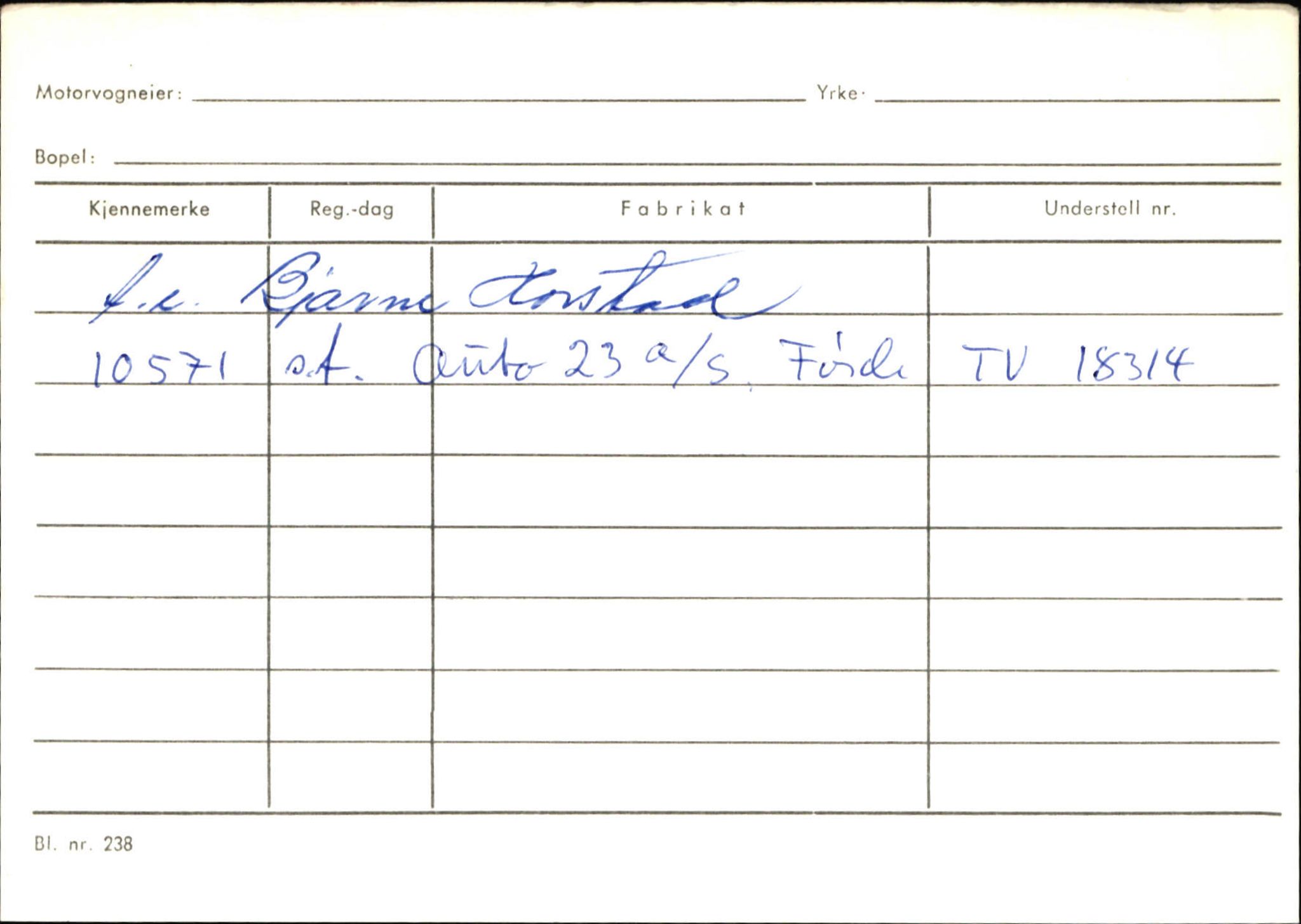 Statens vegvesen, Sogn og Fjordane vegkontor, AV/SAB-A-5301/4/F/L0131: Eigarregister Høyanger P-Å. Stryn S-Å, 1945-1975, p. 626