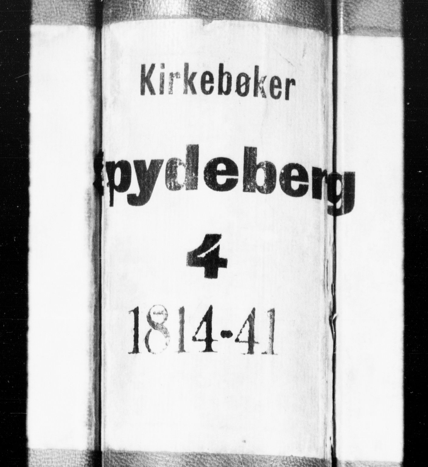 Spydeberg prestekontor Kirkebøker, AV/SAO-A-10924/F/Fa/L0004: Parish register (official) no. I 4, 1814-1841