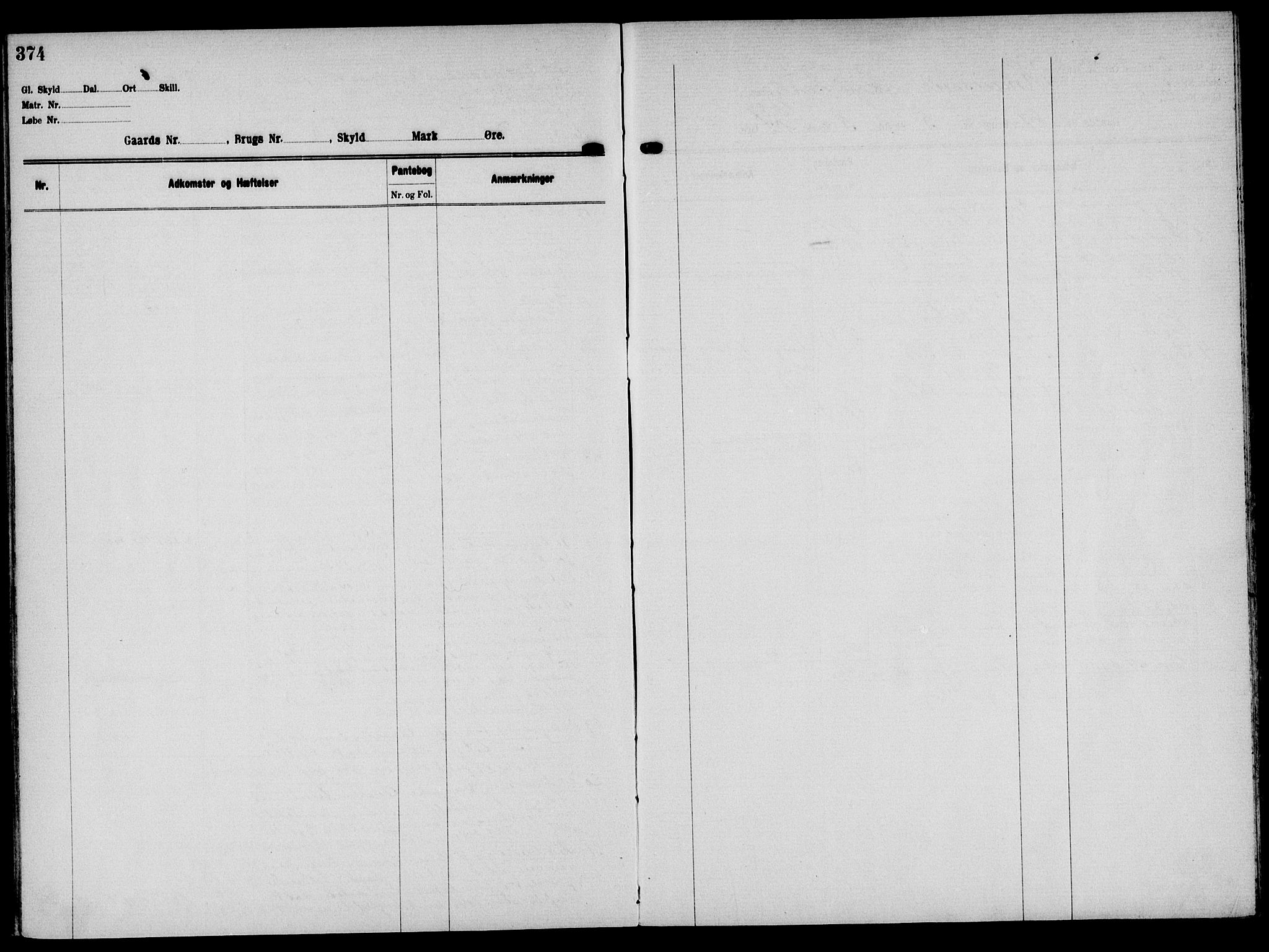 Solør tingrett, AV/SAH-TING-008/H/Ha/Hak/L0005: Mortgage register no. V, 1900-1935, p. 374