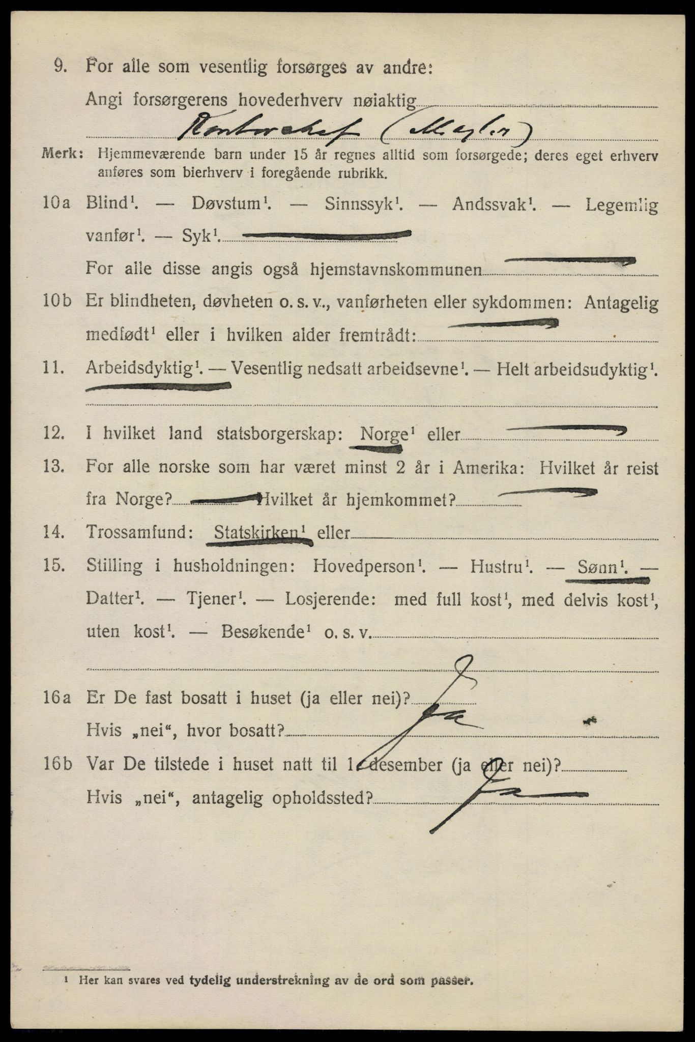 SAO, 1920 census for Glemmen, 1920, p. 16714