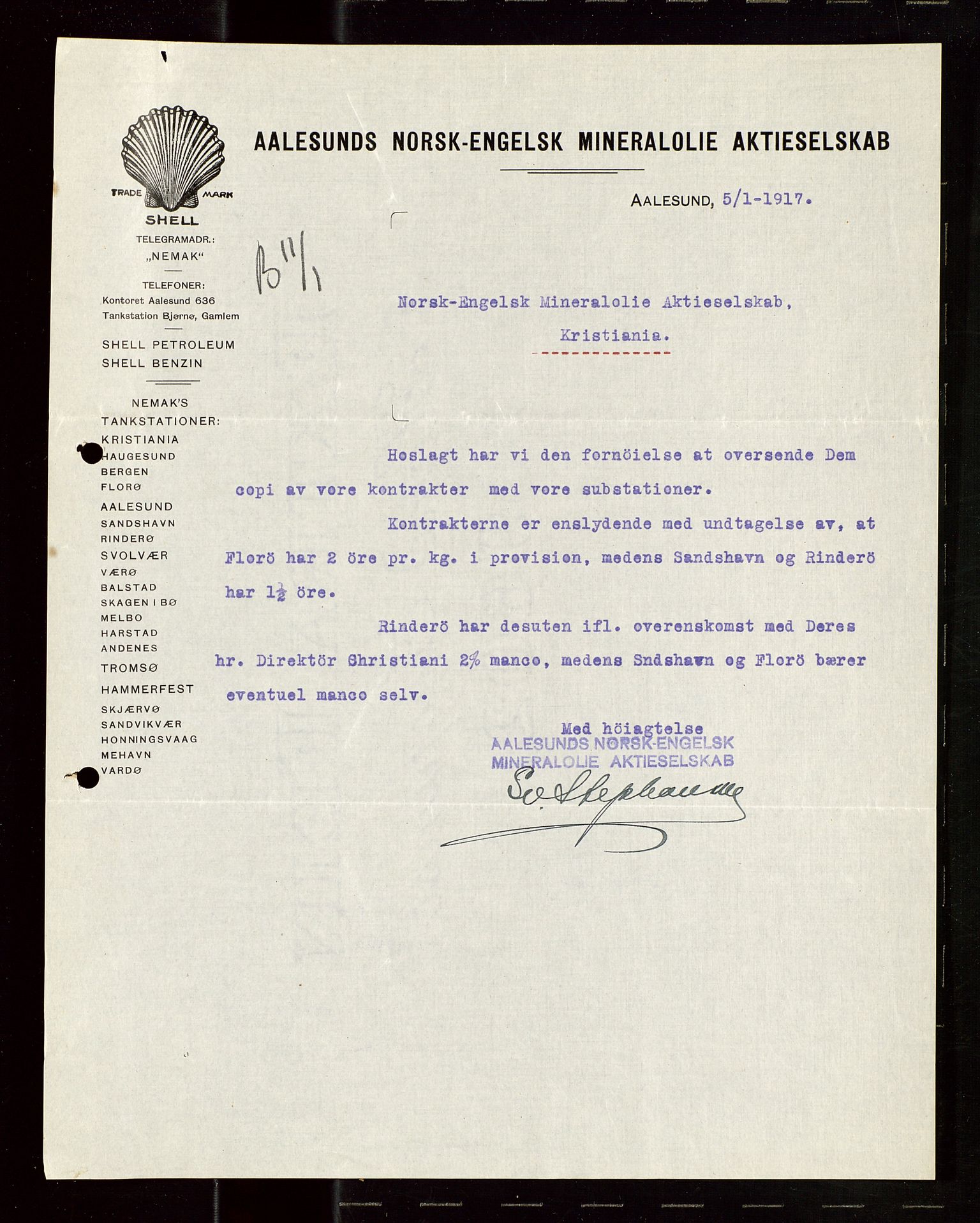 Pa 1521 - A/S Norske Shell, AV/SAST-A-101915/E/Ea/Eaa/L0022: Sjefskorrespondanse, 1918, p. 150