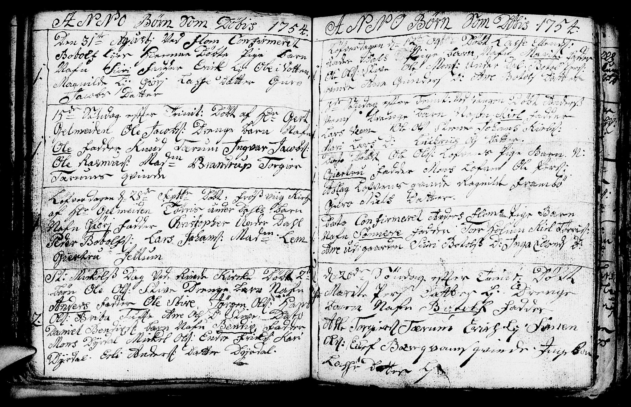 Aurland sokneprestembete, AV/SAB-A-99937/H/Ha/Haa/L0003: Parish register (official) no. A 3, 1735-1761, p. 77