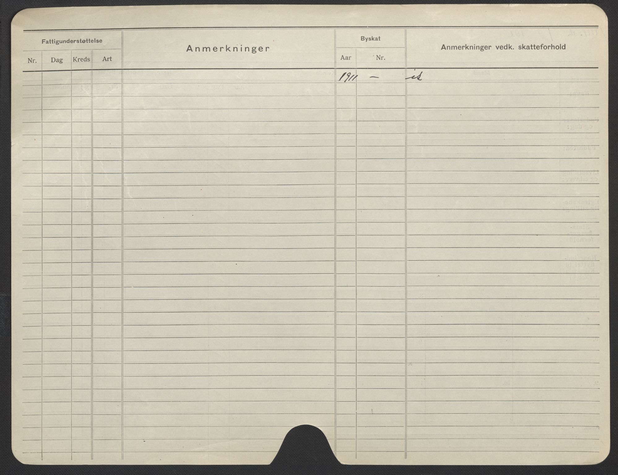Oslo folkeregister, Registerkort, AV/SAO-A-11715/F/Fa/Fac/L0021: Kvinner, 1906-1914, p. 299b