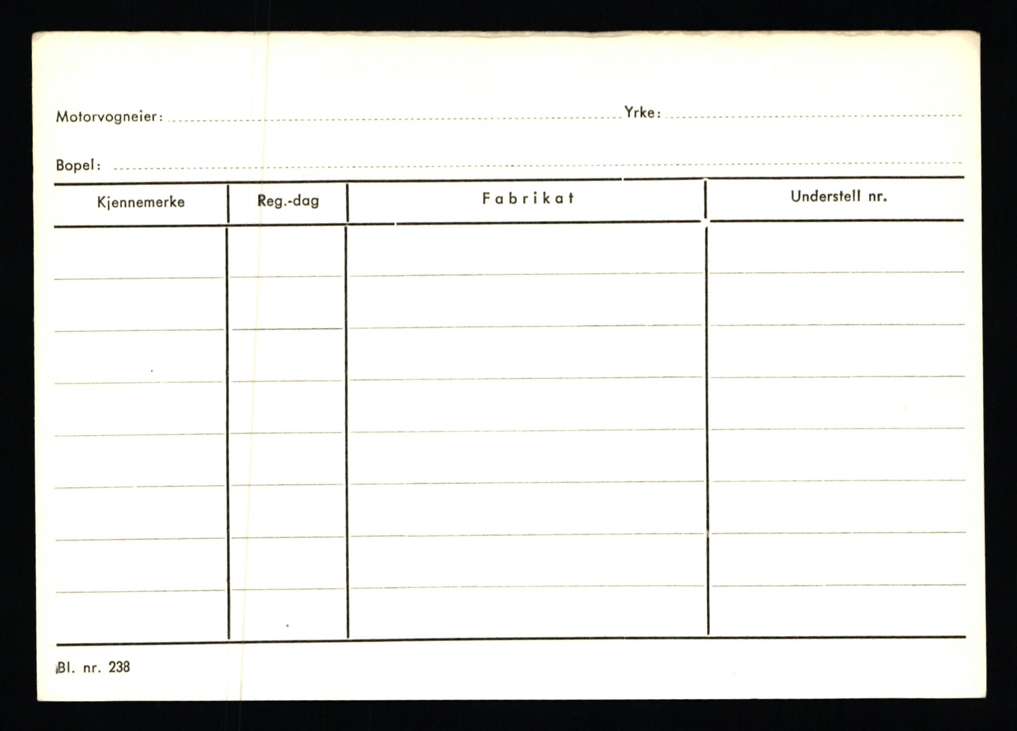 Stavanger trafikkstasjon, AV/SAST-A-101942/0/G/L0010: Registreringsnummer: 130000 - 239953, 1930-1971, p. 2288