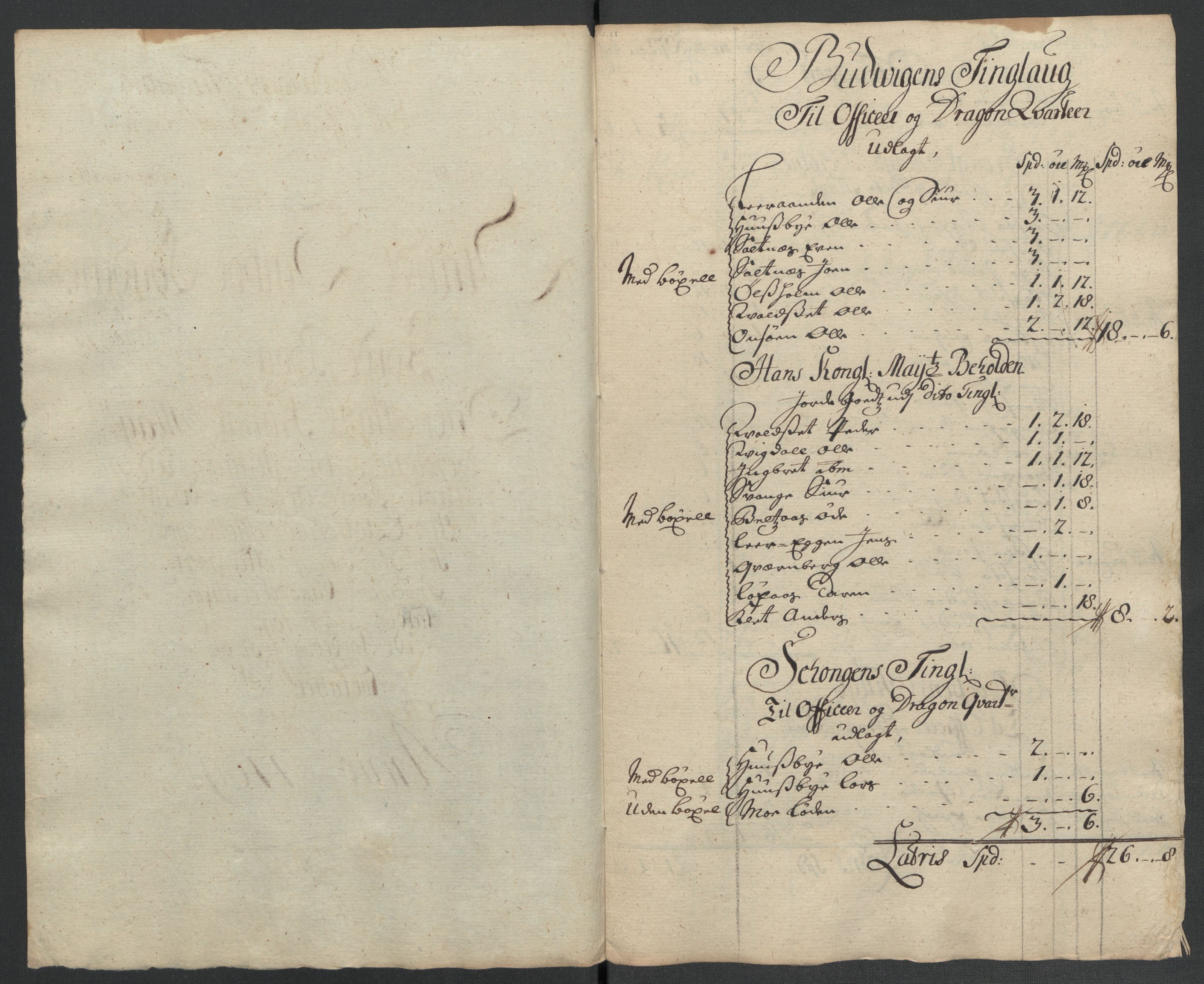 Rentekammeret inntil 1814, Reviderte regnskaper, Fogderegnskap, RA/EA-4092/R61/L4111: Fogderegnskap Strinda og Selbu, 1709-1710, p. 114