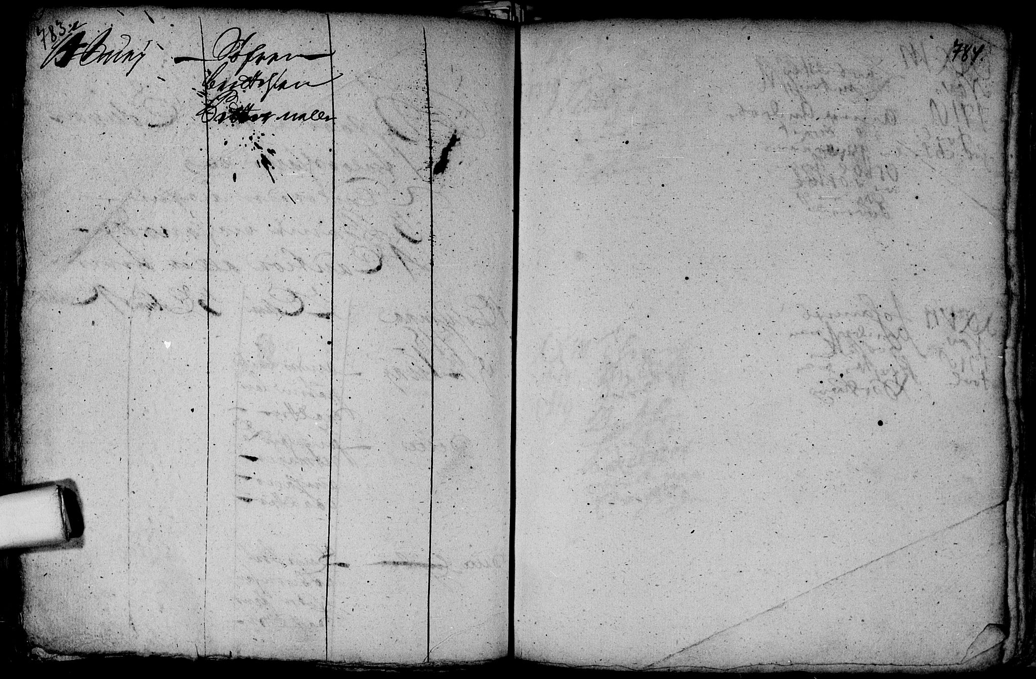 Aker prestekontor kirkebøker, AV/SAO-A-10861/F/L0002: Parish register (official) no. 2, 1714-1720, p. 783-784