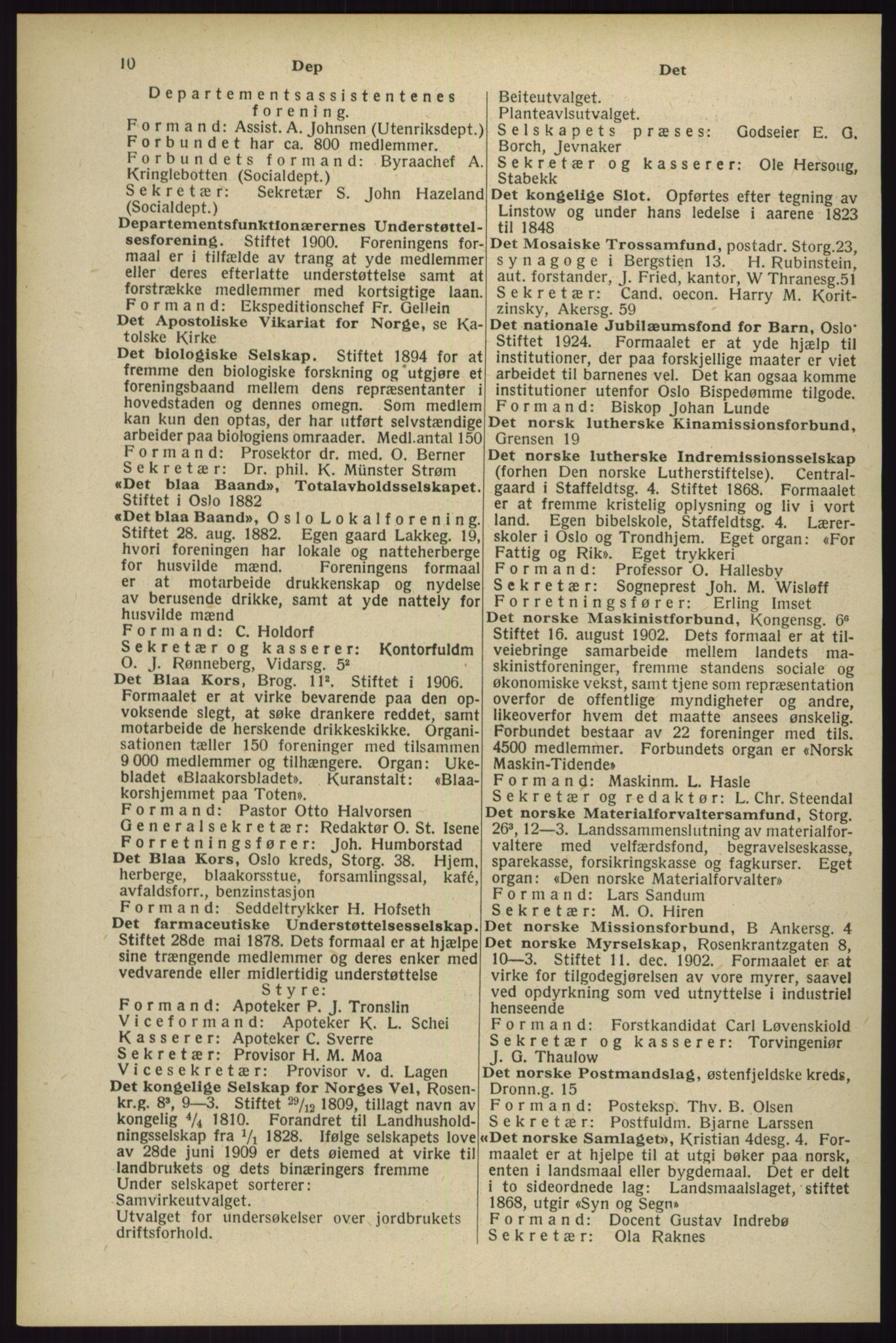 Kristiania/Oslo adressebok, PUBL/-, 1929, p. 10