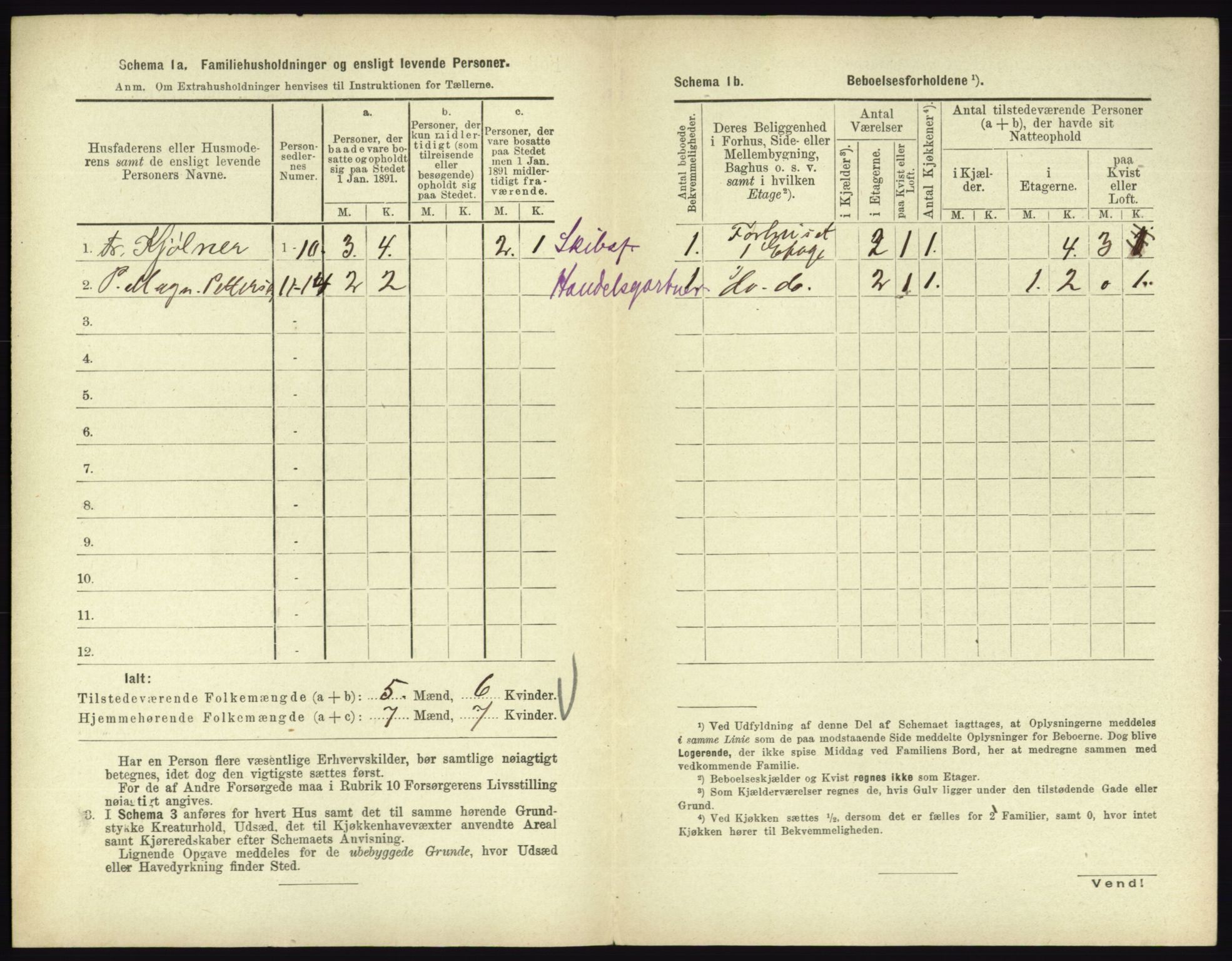 RA, 1891 census for 0705 Tønsberg, 1891, p. 1101