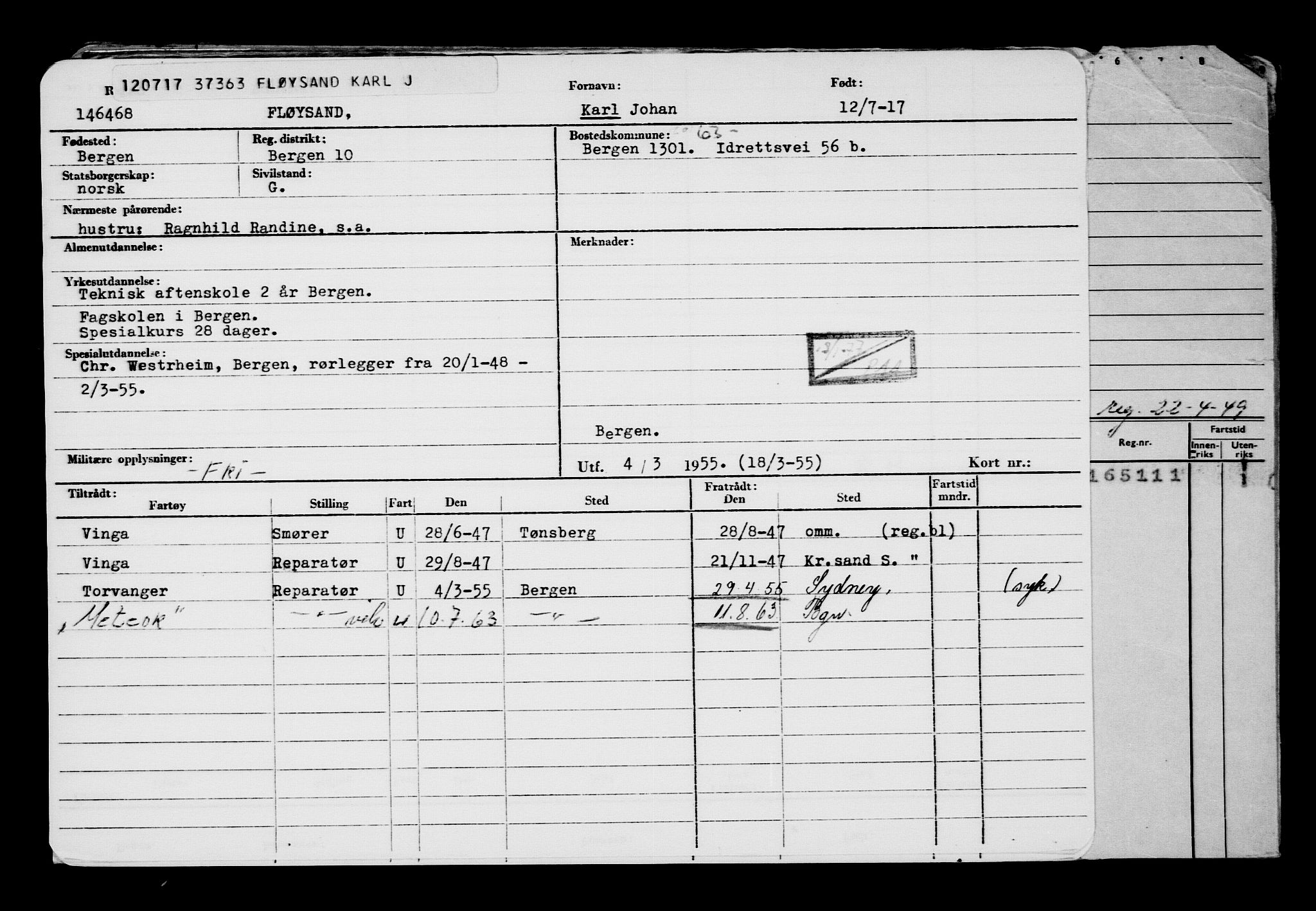 Direktoratet for sjømenn, AV/RA-S-3545/G/Gb/L0150: Hovedkort, 1917, p. 220