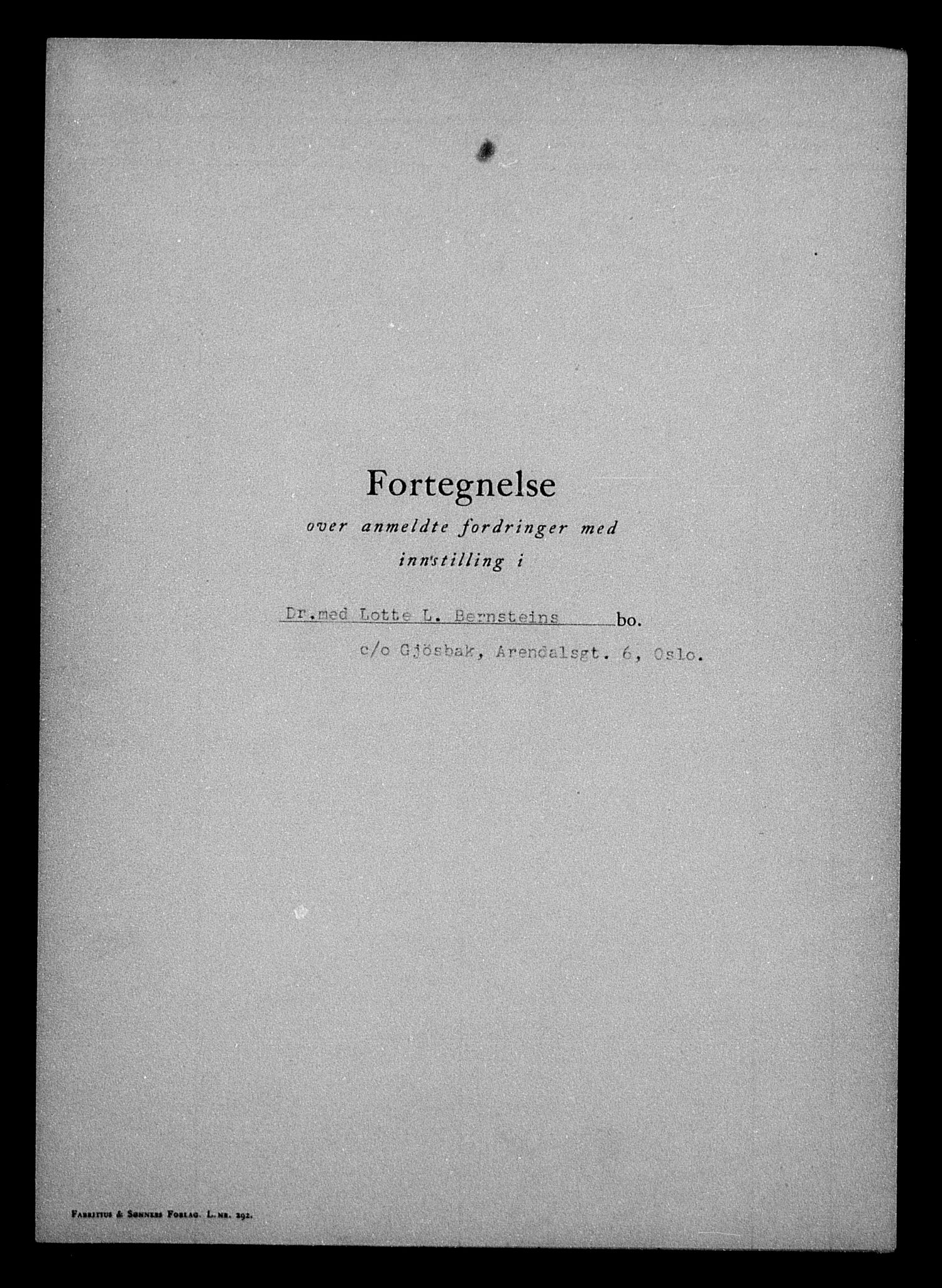 Justisdepartementet, Tilbakeføringskontoret for inndratte formuer, AV/RA-S-1564/H/Hc/Hcc/L0922: --, 1945-1947, p. 581