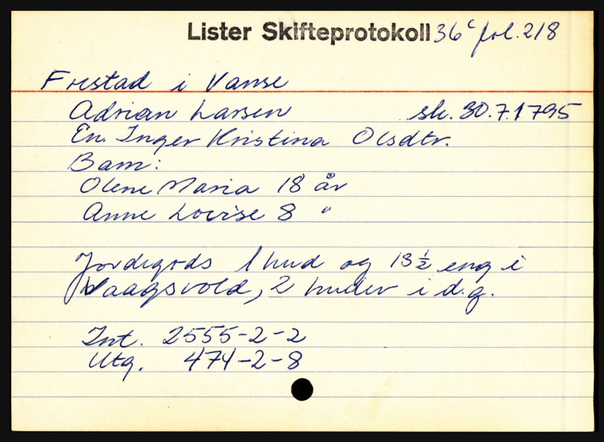 Lister sorenskriveri, AV/SAK-1221-0003/H, p. 10847