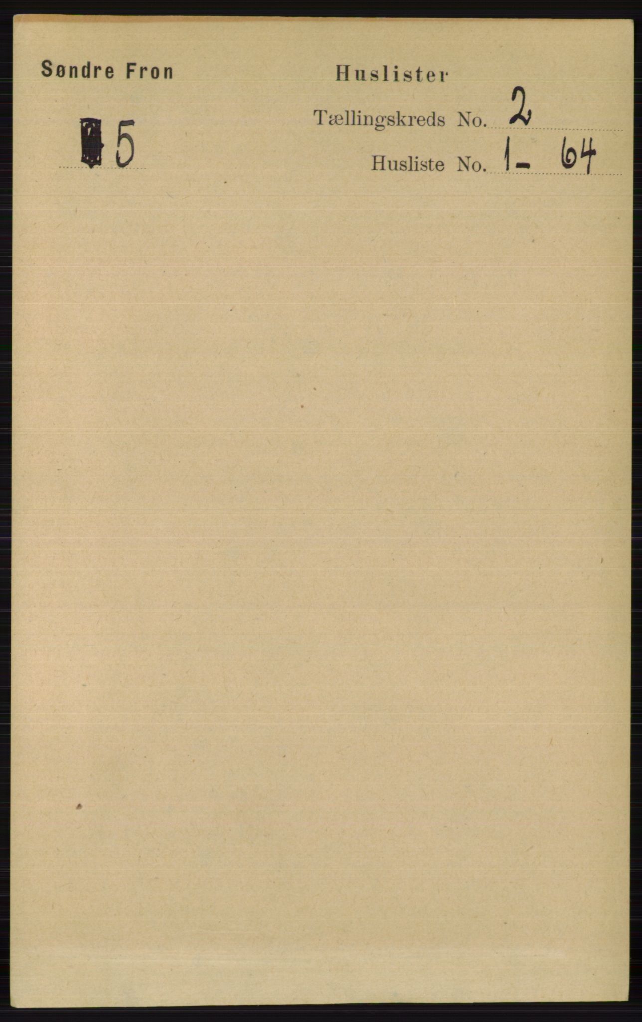 RA, 1891 census for 0519 Sør-Fron, 1891, p. 495
