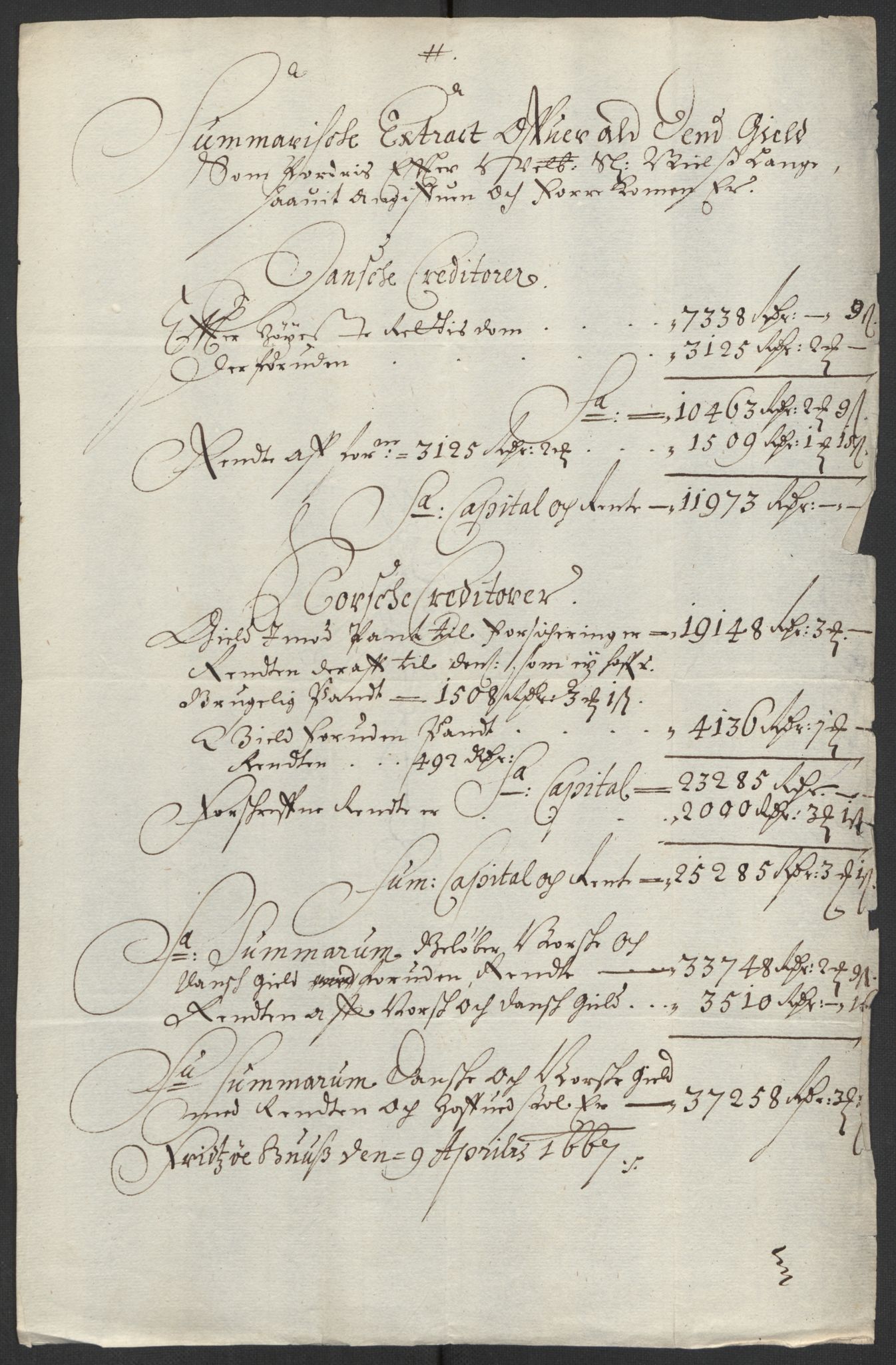 Stattholderembetet 1572-1771, AV/RA-EA-2870/El/L0024/0002: Forskjellige pakkesaker / Om arven etter Nils Lange, 1666-1667, p. 8