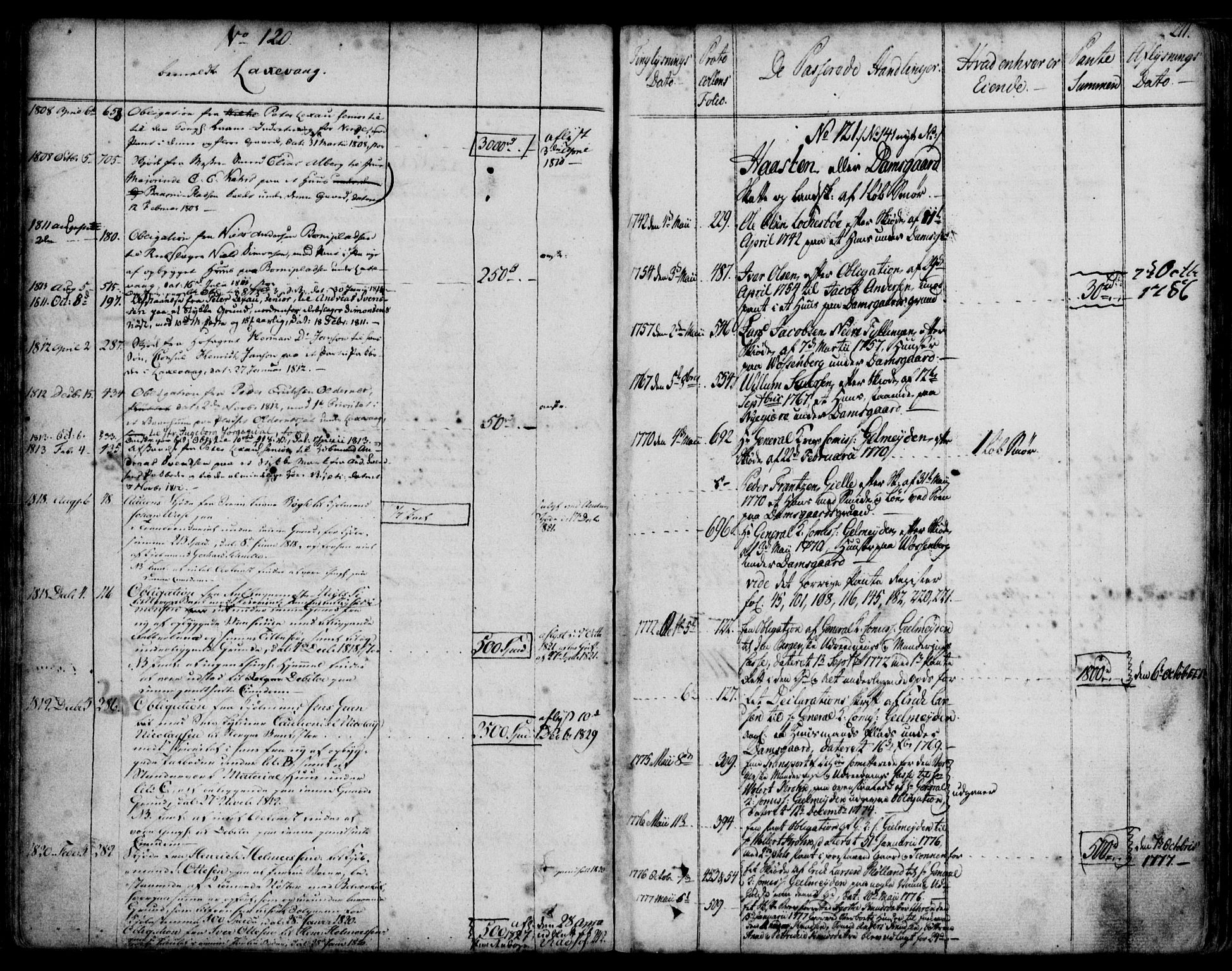 Nordhordland sorenskrivar, SAB/A-2901/1/G/Ga/Gaaa/L0001: Mortgage register no. II.A.a.1, 1770-1820, p. 241