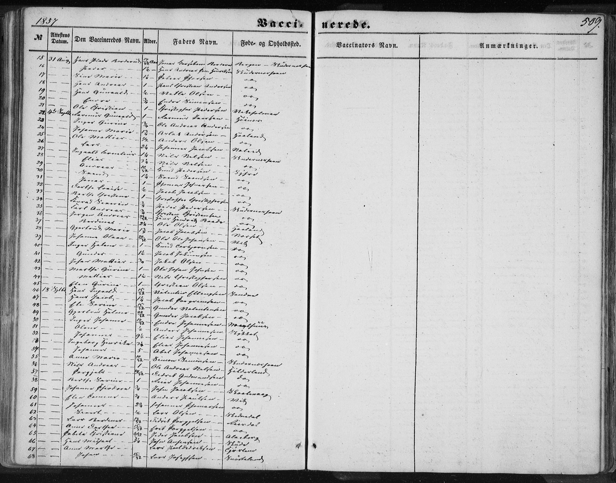 Skudenes sokneprestkontor, AV/SAST-A -101849/H/Ha/Haa/L0005: Parish register (official) no. A 3.2, 1847-1863, p. 509