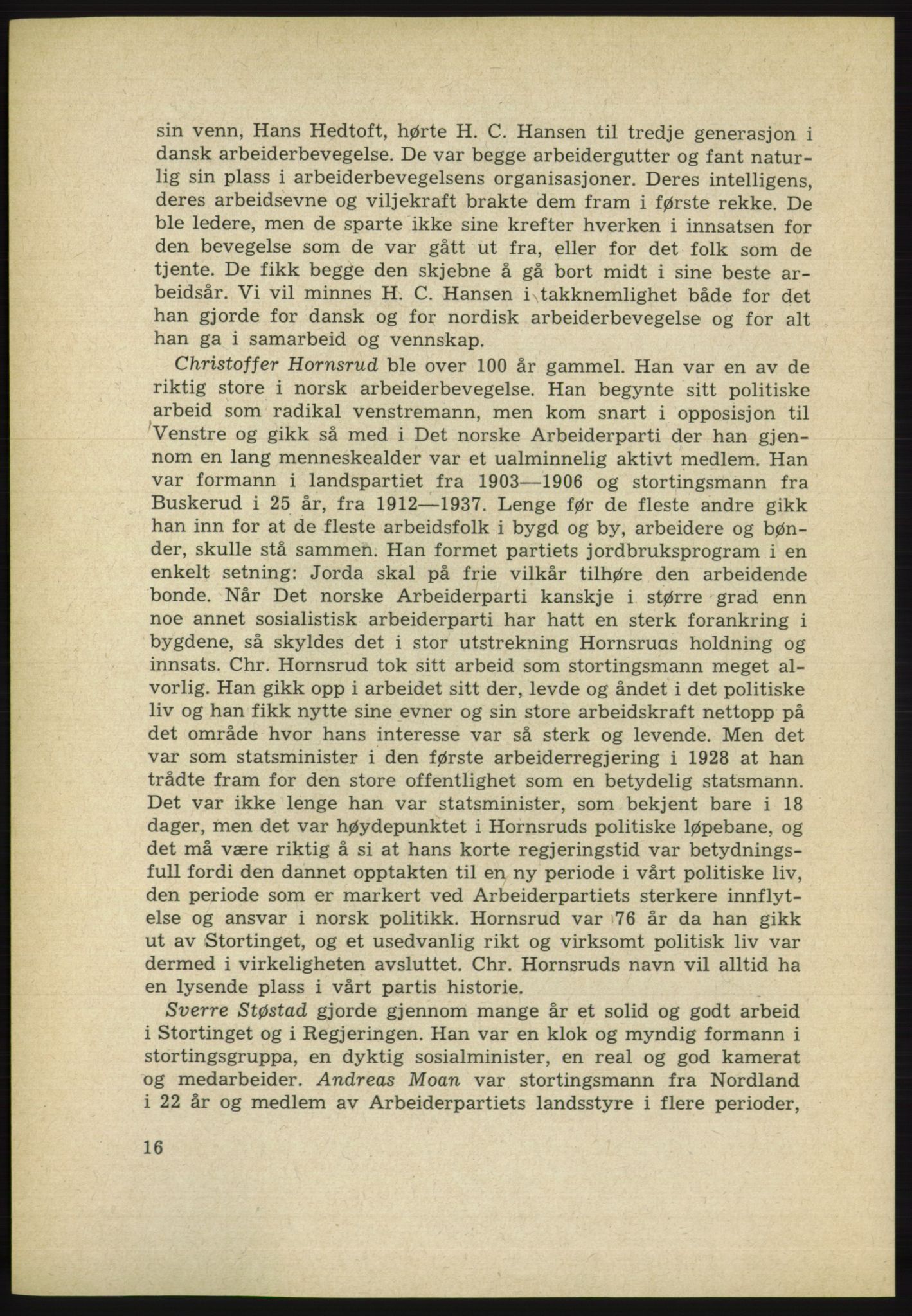 Det norske Arbeiderparti - publikasjoner, AAB/-/-/-: Protokoll over forhandlingene på det 38. ordinære landsmøte 9.-11. april 1961 i Oslo, 1961, p. 16