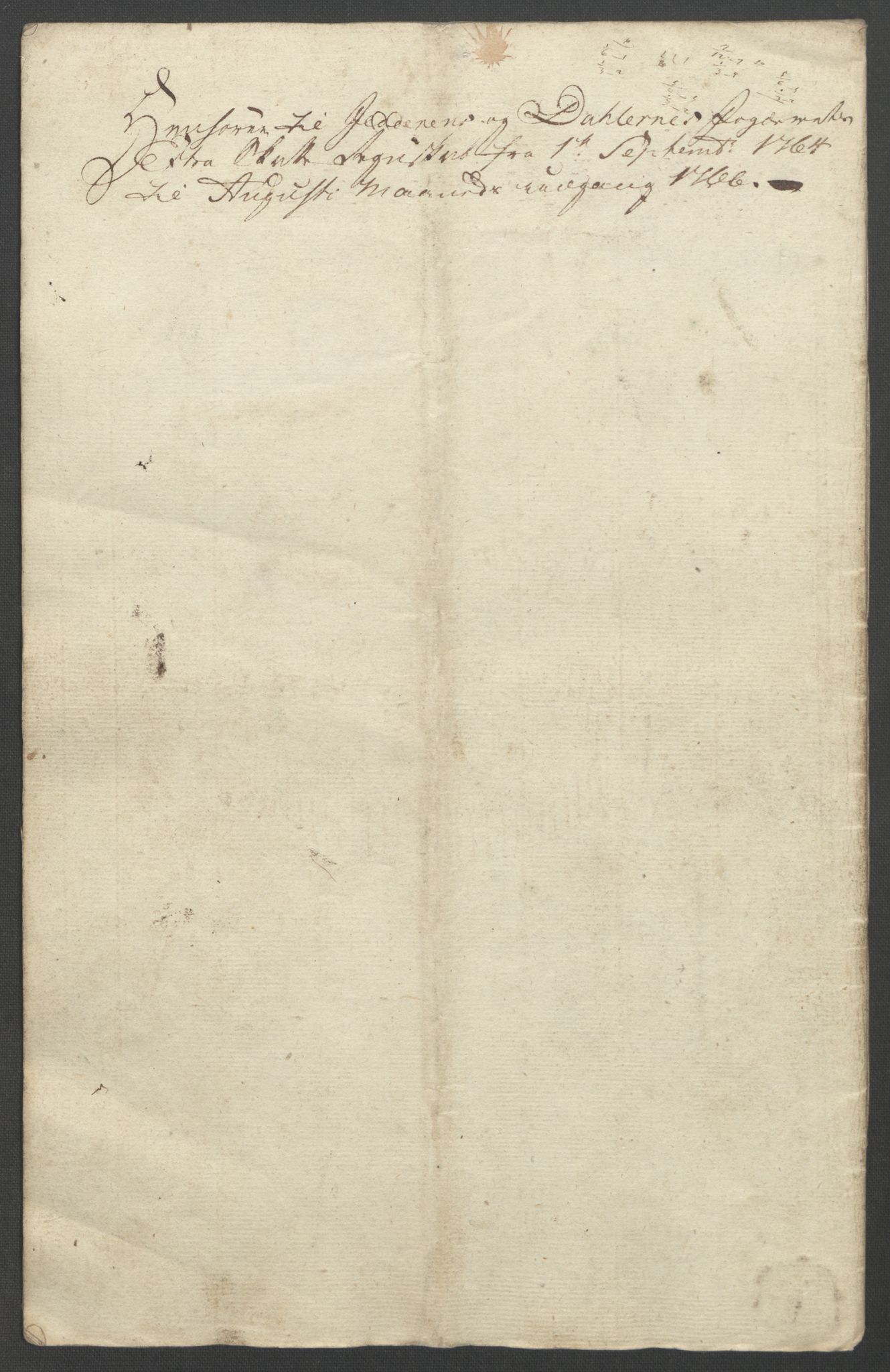 Rentekammeret inntil 1814, Reviderte regnskaper, Fogderegnskap, RA/EA-4092/R46/L2836: Ekstraskatten Jæren og Dalane, 1764-1766, p. 202