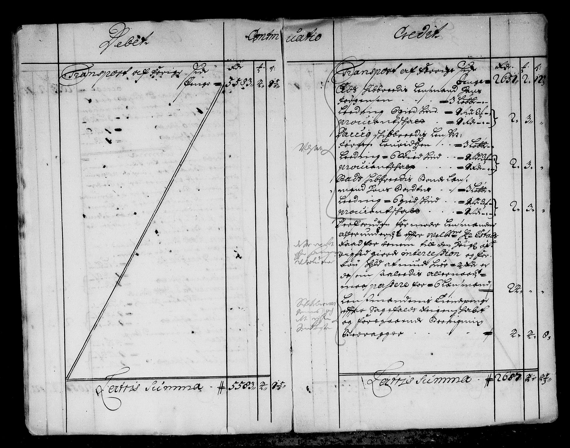 Rentekammeret inntil 1814, Reviderte regnskaper, Stiftamtstueregnskaper, Bergen stiftamt, AV/RA-EA-6043/R/Rc/L0084: Bergen stiftamt, 1687