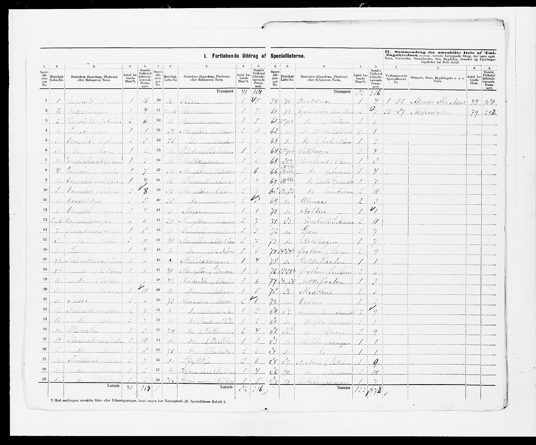 SAB, 1875 census for 1238P Vikør, 1875, p. 3