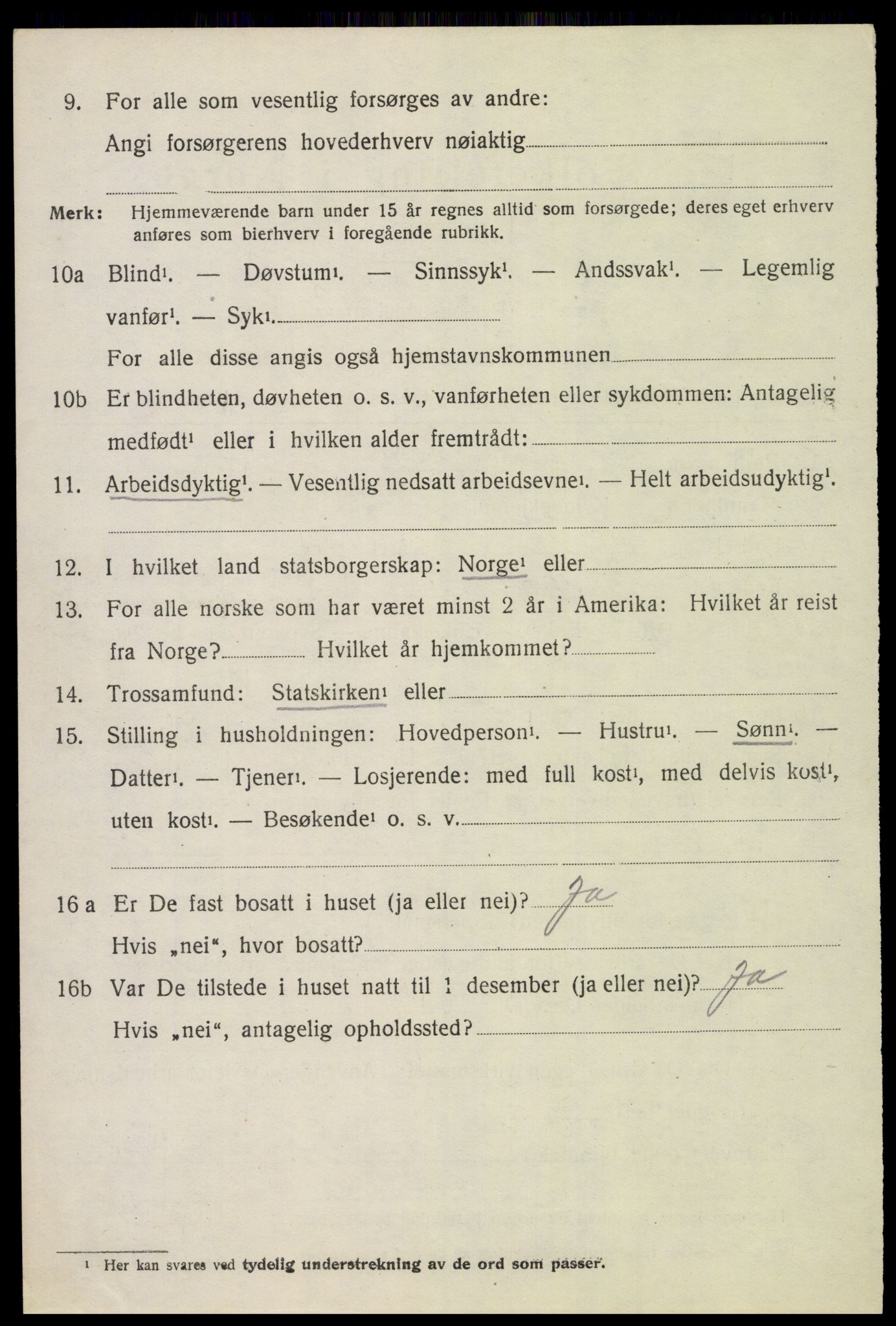 SAH, 1920 census for Ringsaker, 1920, p. 18193