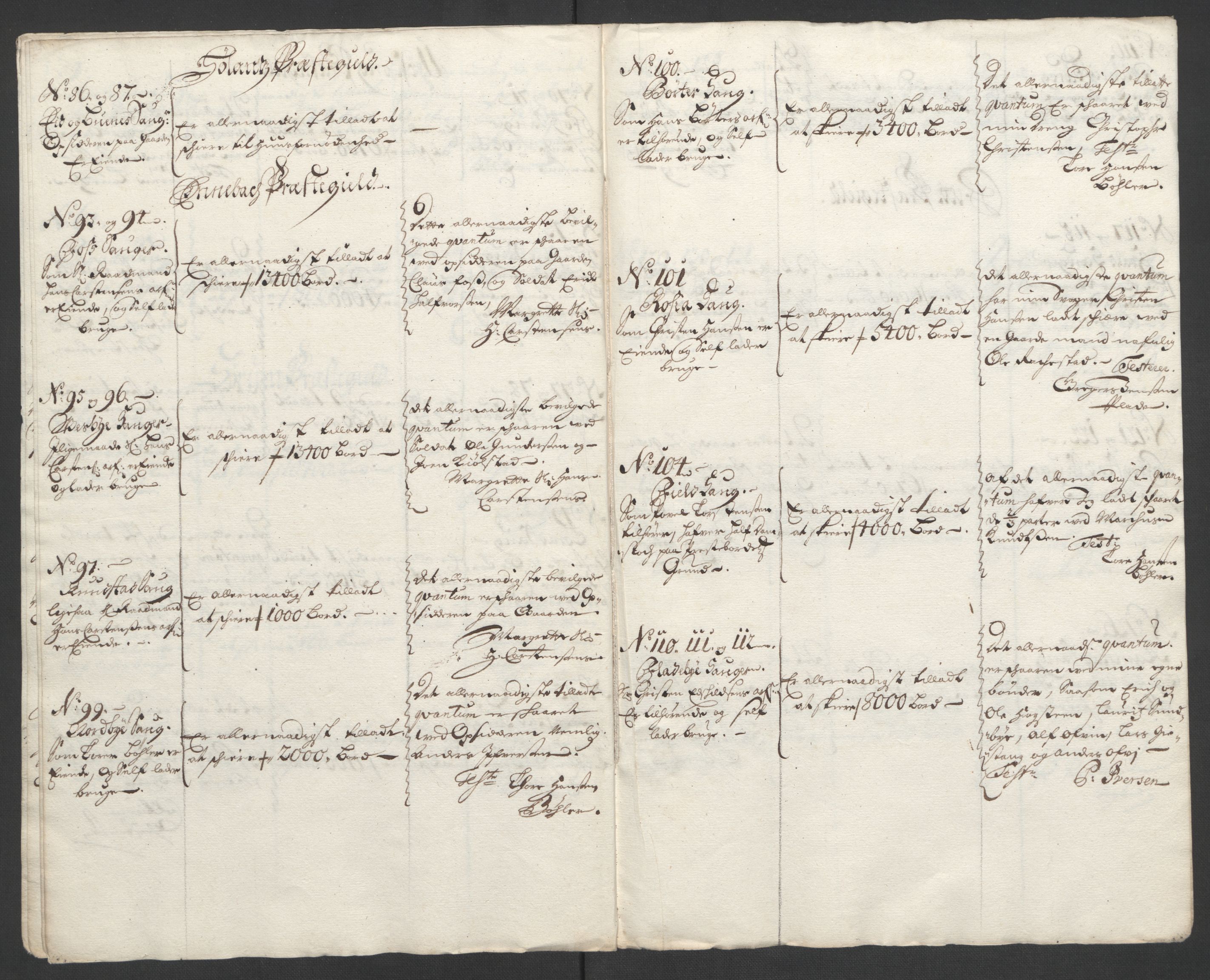 Rentekammeret inntil 1814, Reviderte regnskaper, Fogderegnskap, AV/RA-EA-4092/R11/L0580: Fogderegnskap Nedre Romerike, 1696-1697, p. 388