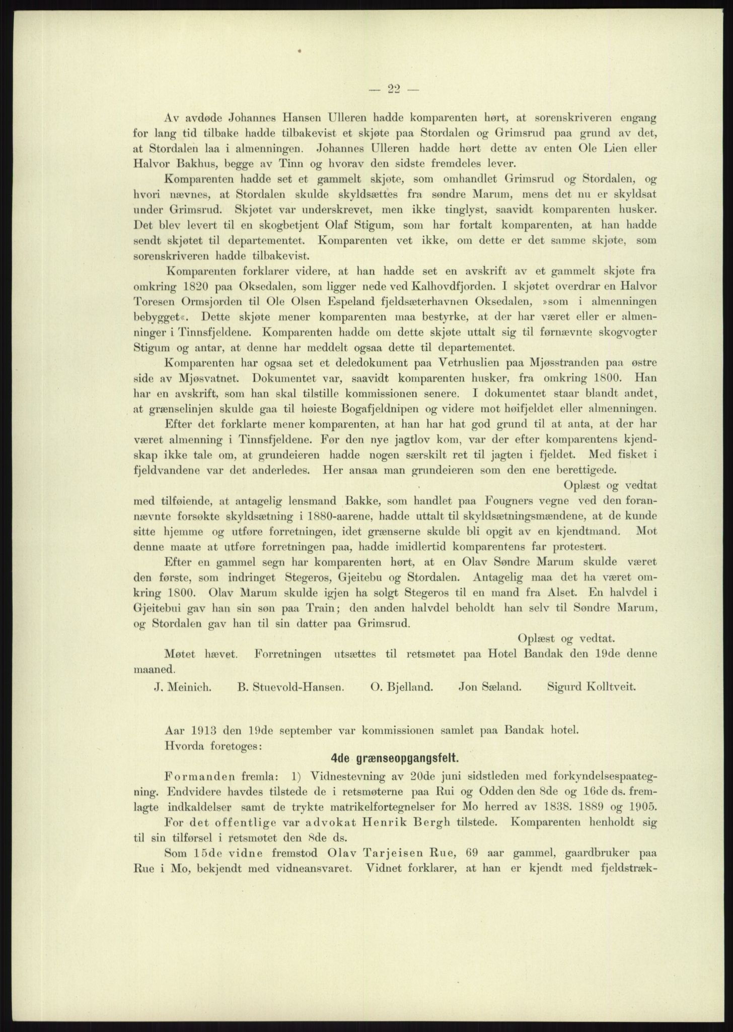 Høyfjellskommisjonen, AV/RA-S-1546/X/Xa/L0001: Nr. 1-33, 1909-1953, p. 1605