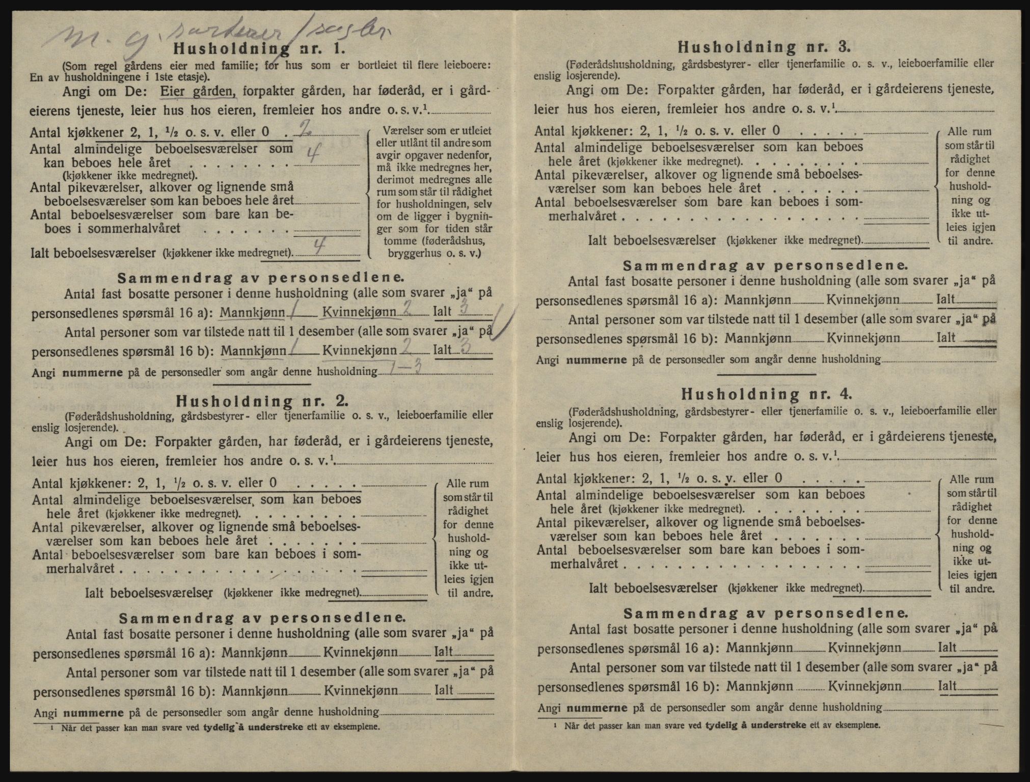 SAO, 1920 census for Glemmen, 1920, p. 1862