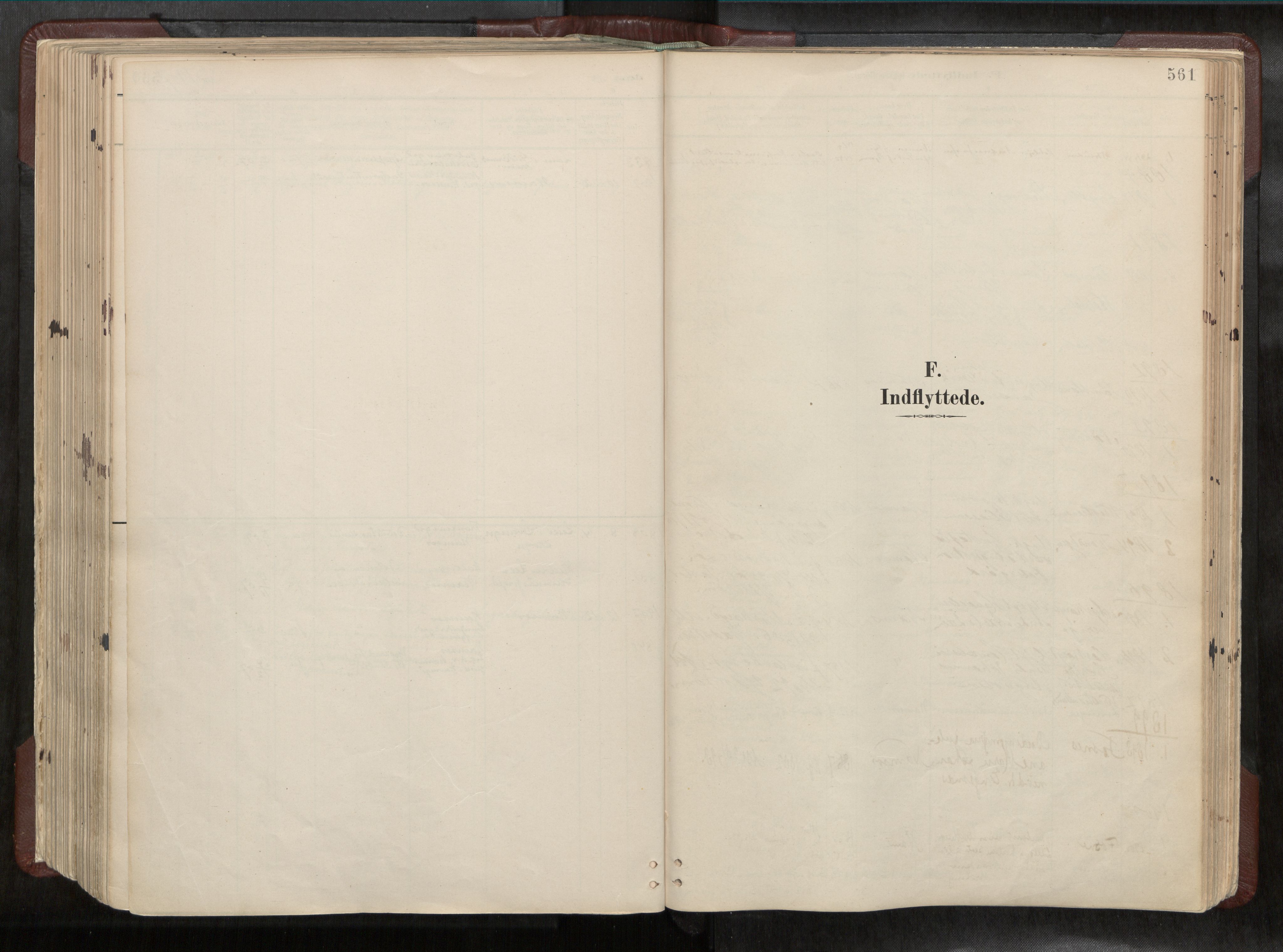 Ministerialprotokoller, klokkerbøker og fødselsregistre - Nord-Trøndelag, SAT/A-1458/768/L0579a: Parish register (official) no. 768A14, 1887-1931, p. 561