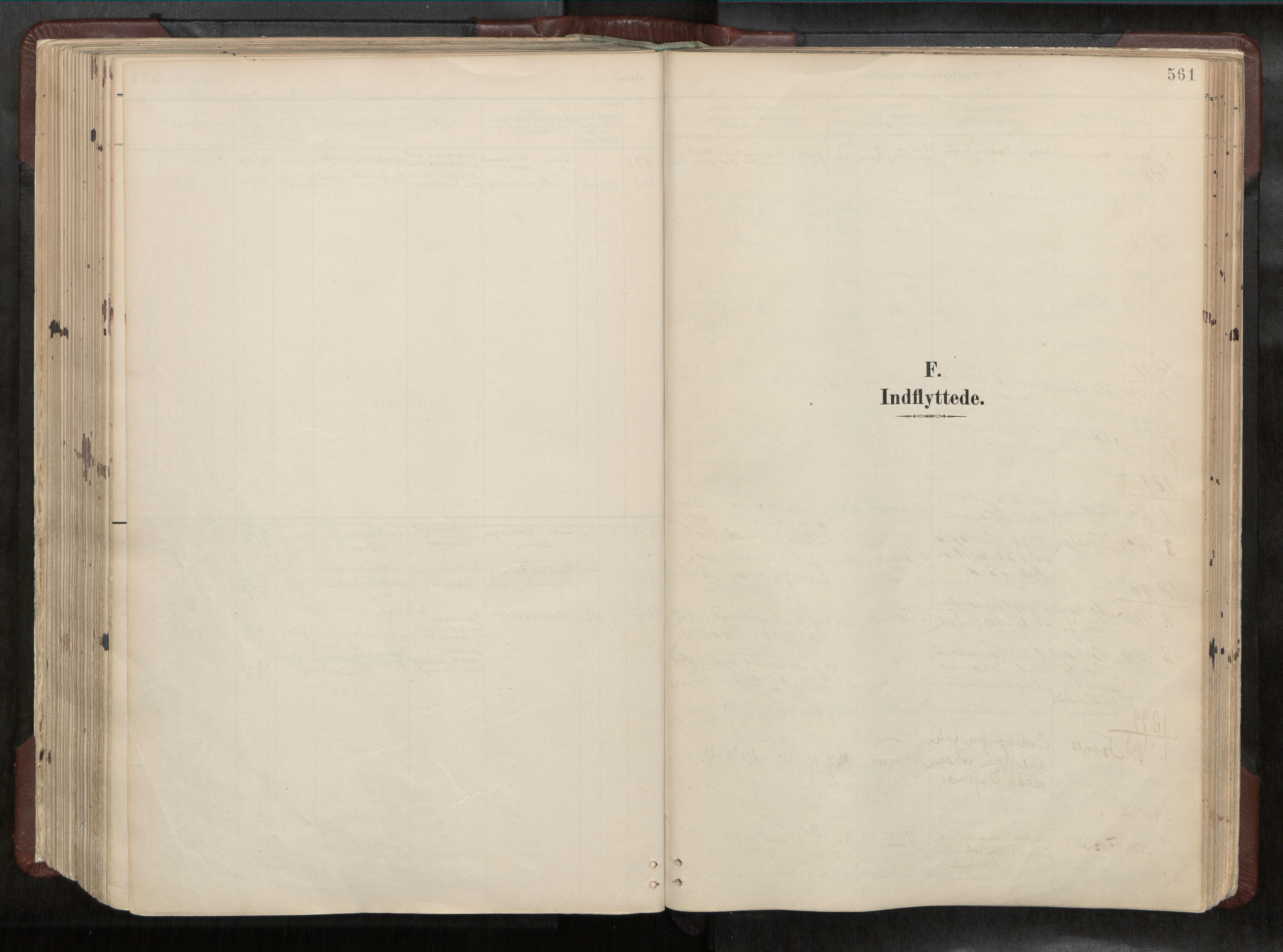 Ministerialprotokoller, klokkerbøker og fødselsregistre - Nord-Trøndelag, AV/SAT-A-1458/768/L0579a: Parish register (official) no. 768A14, 1887-1931, p. 561