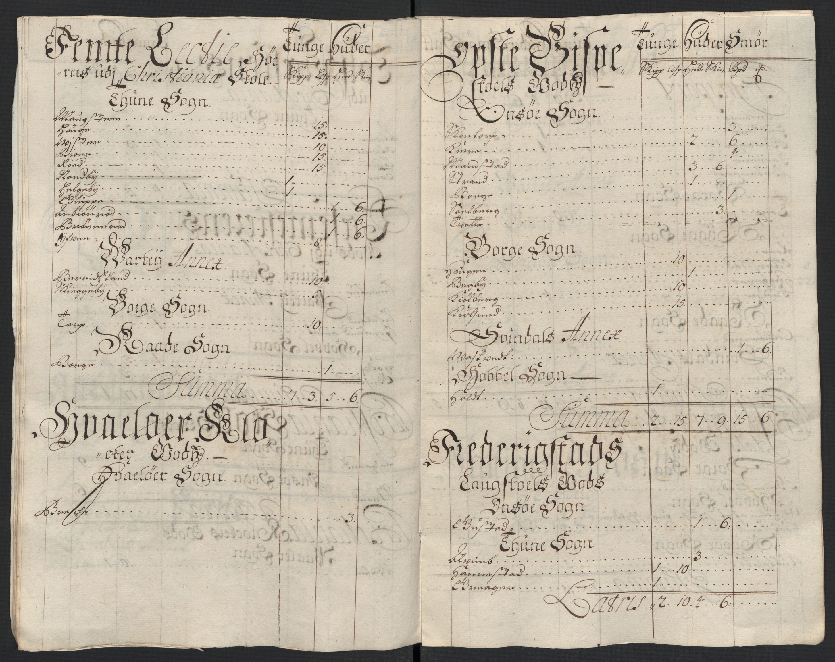 Rentekammeret inntil 1814, Reviderte regnskaper, Fogderegnskap, AV/RA-EA-4092/R04/L0134: Fogderegnskap Moss, Onsøy, Tune, Veme og Åbygge, 1707-1708, p. 344