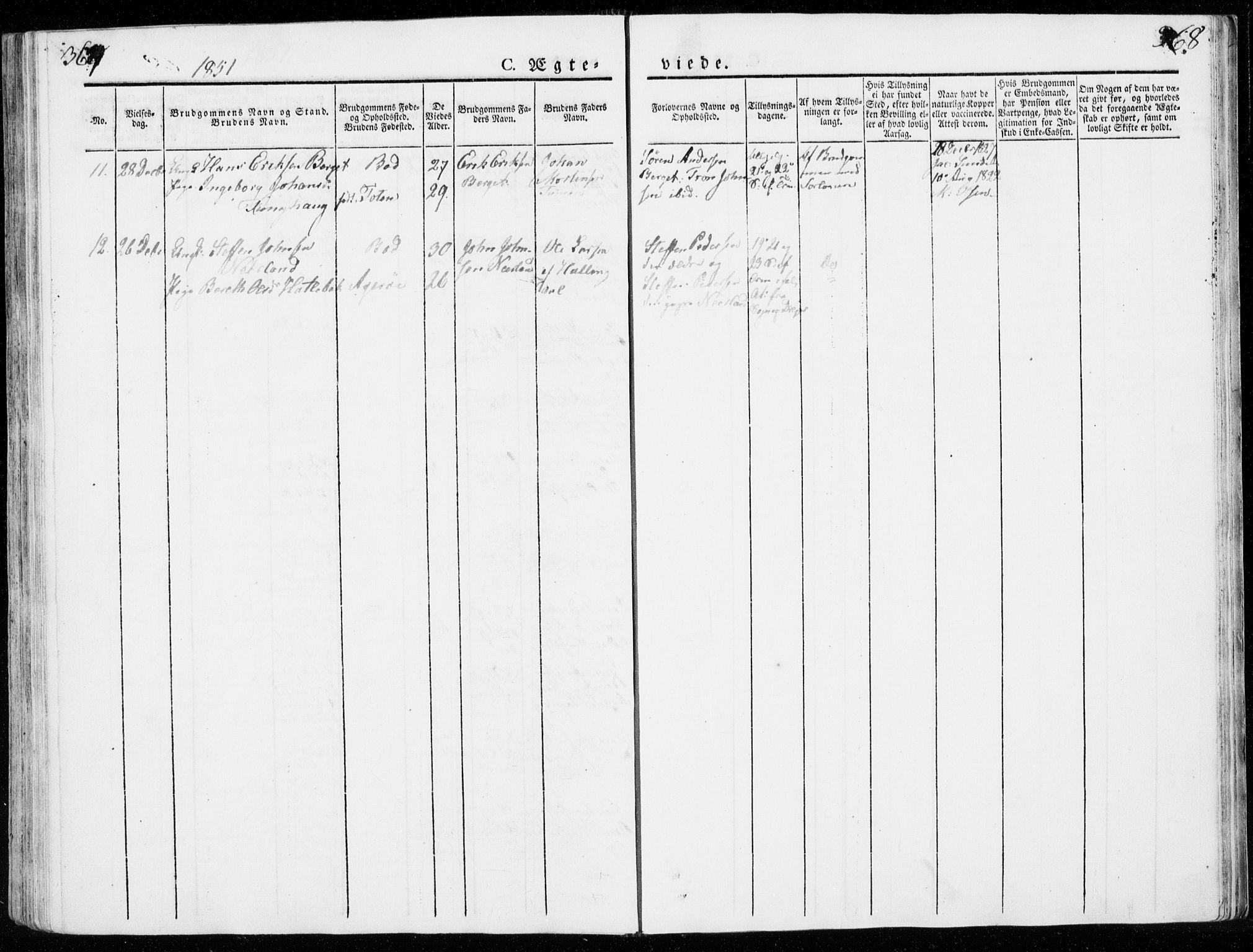 Ministerialprotokoller, klokkerbøker og fødselsregistre - Møre og Romsdal, AV/SAT-A-1454/566/L0766: Parish register (official) no. 566A05, 1842-1851, p. 367-368