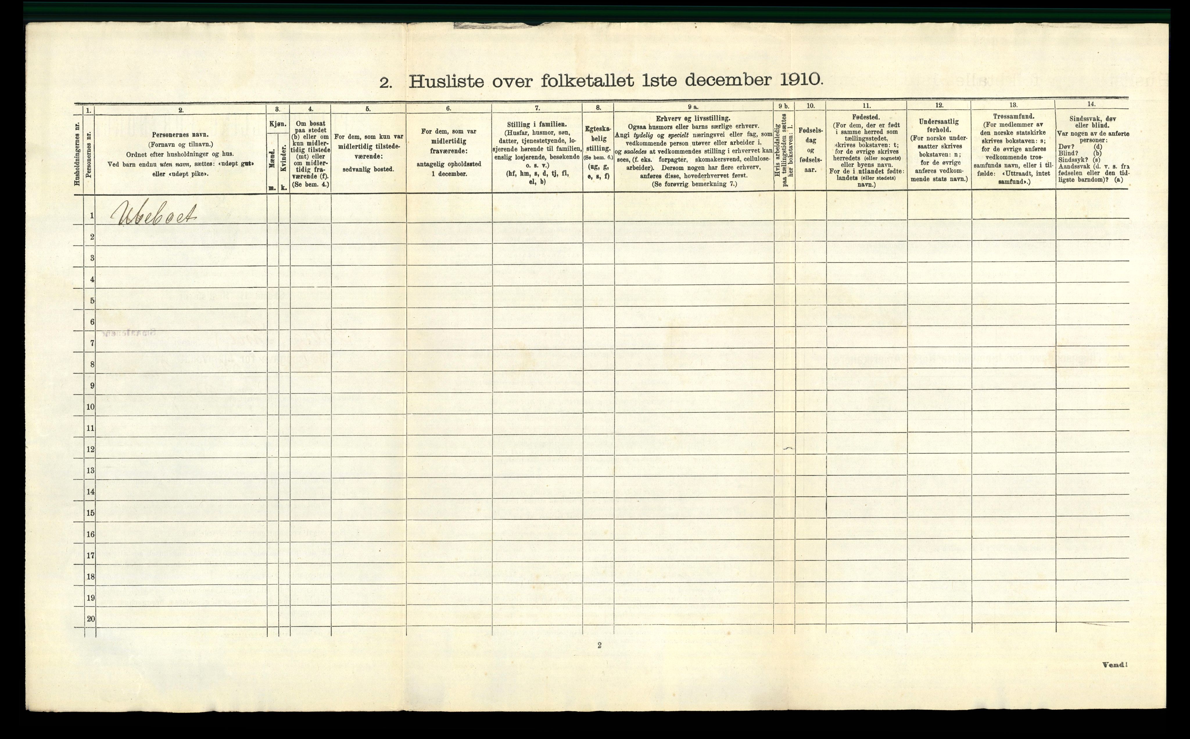 RA, 1910 census for Berg, 1910, p. 758