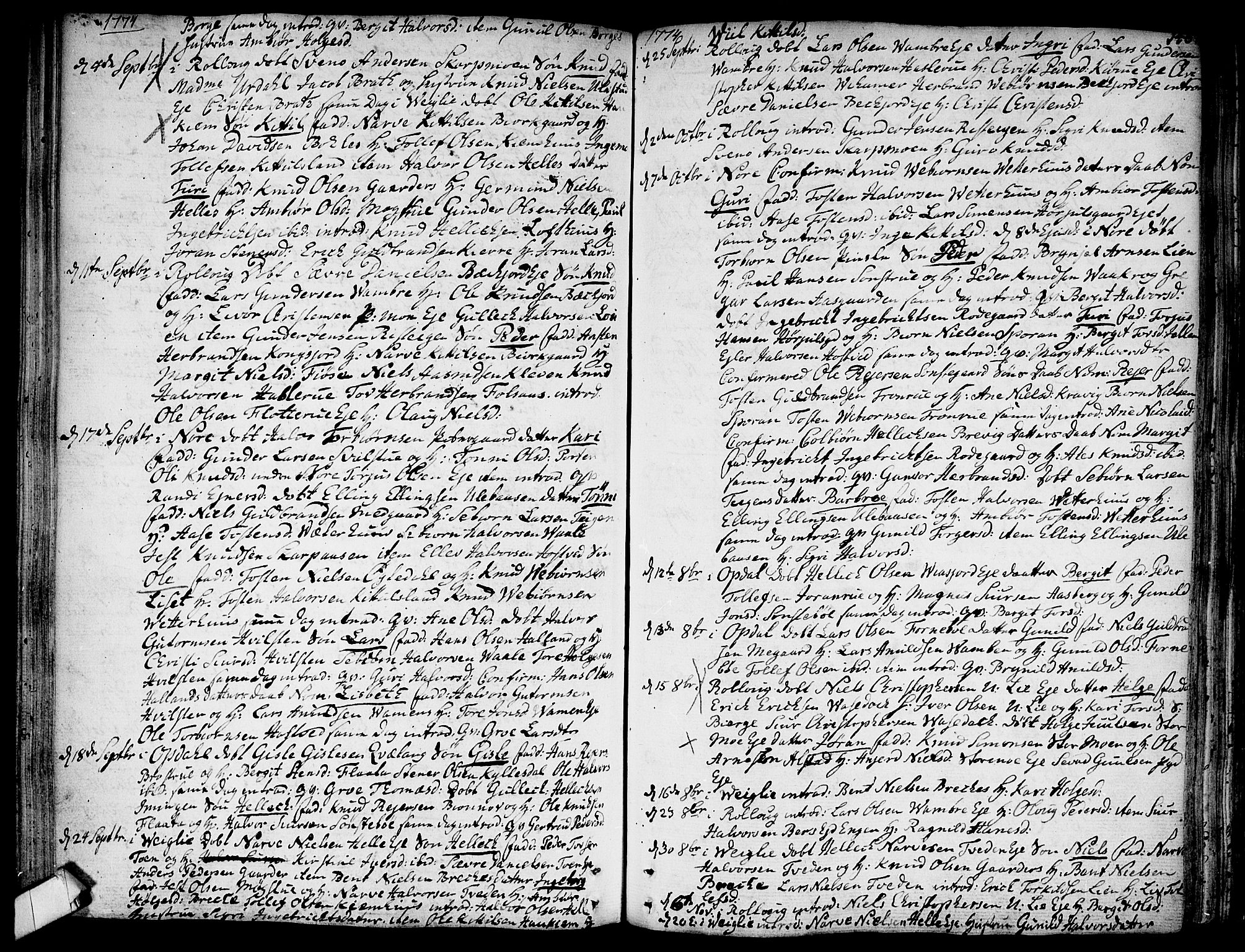 Rollag kirkebøker, SAKO/A-240/F/Fa/L0003: Parish register (official) no. I 3, 1743-1778, p. 146