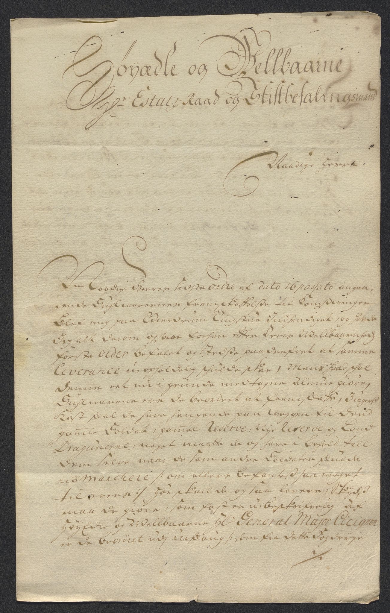 Kristiania stiftamt, AV/SAO-A-10386/E/Ed/Ede/L0005: Fogder, 1716, p. 165