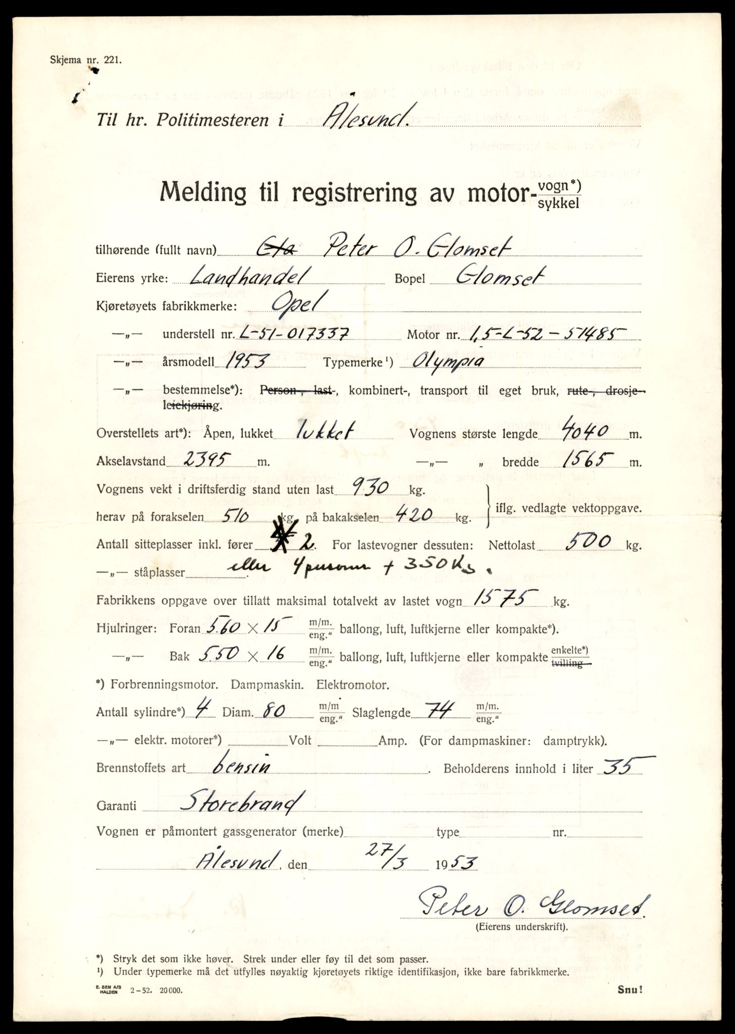Møre og Romsdal vegkontor - Ålesund trafikkstasjon, AV/SAT-A-4099/F/Fe/L0043: Registreringskort for kjøretøy T 14080 - T 14204, 1927-1998, p. 1171