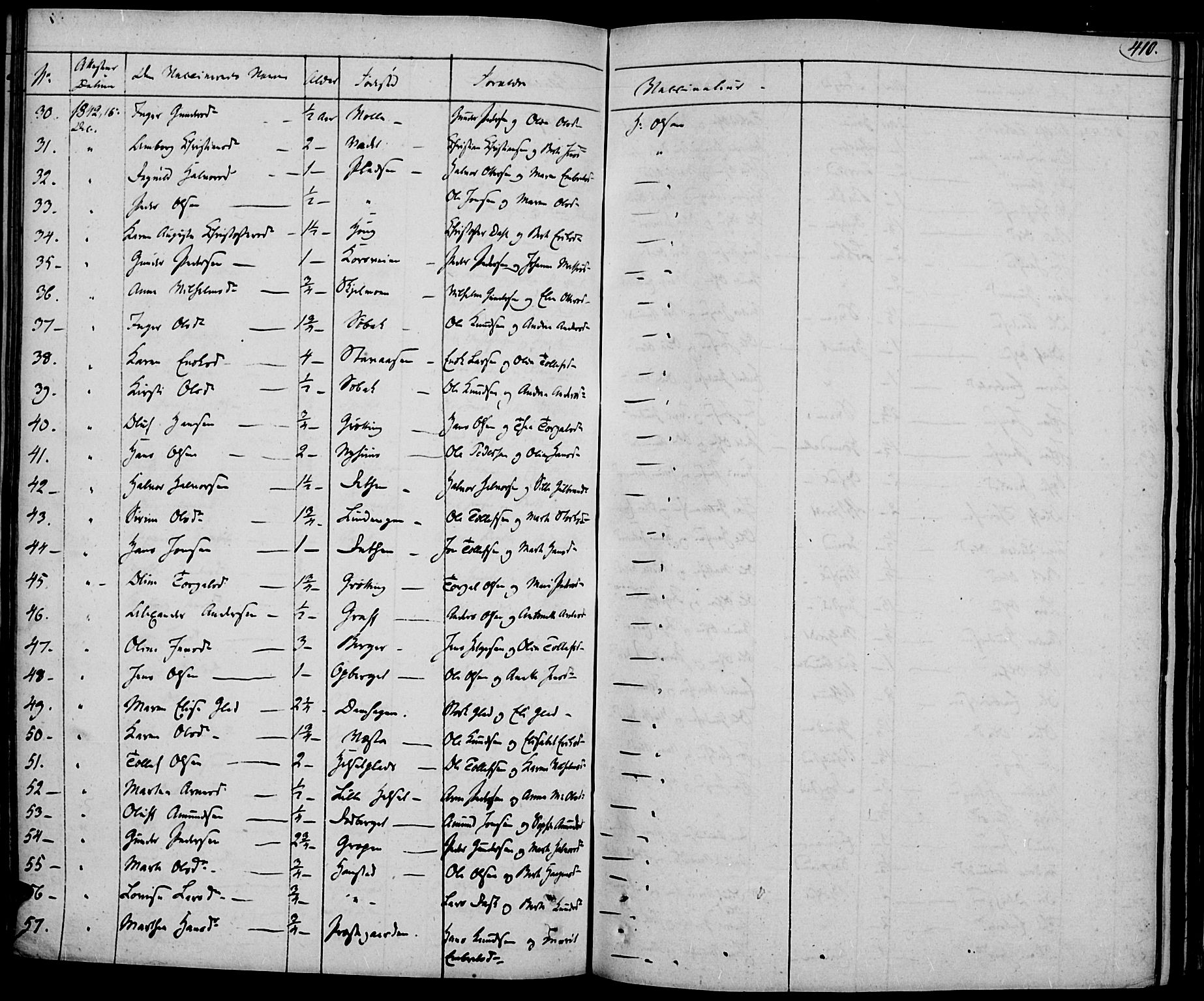 Elverum prestekontor, AV/SAH-PREST-044/H/Ha/Haa/L0008: Parish register (official) no. 8, 1830-1842, p. 410