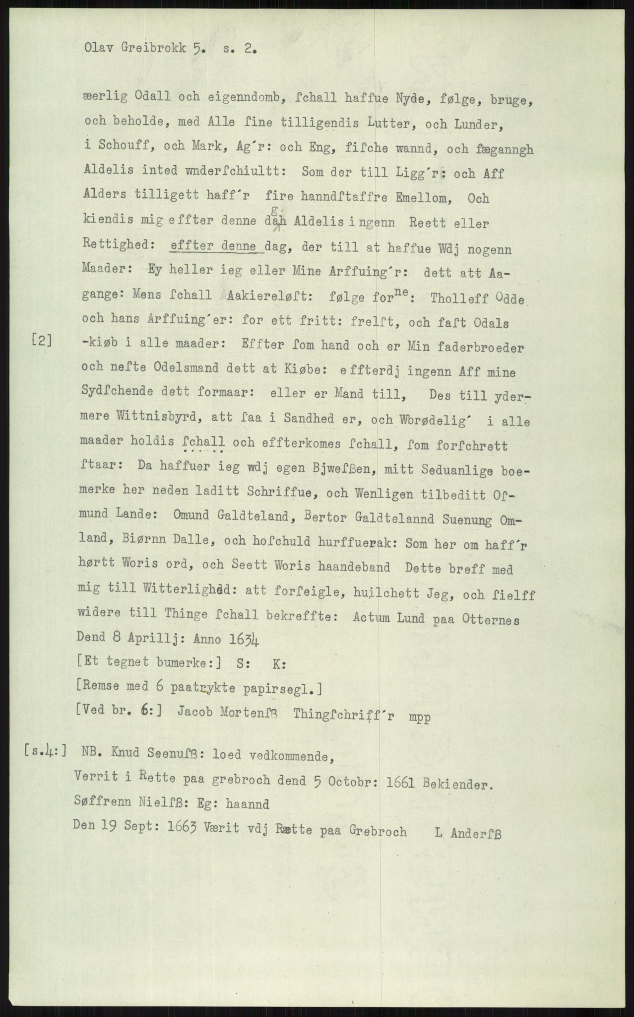 Samlinger til kildeutgivelse, Diplomavskriftsamlingen, AV/RA-EA-4053/H/Ha, p. 2404