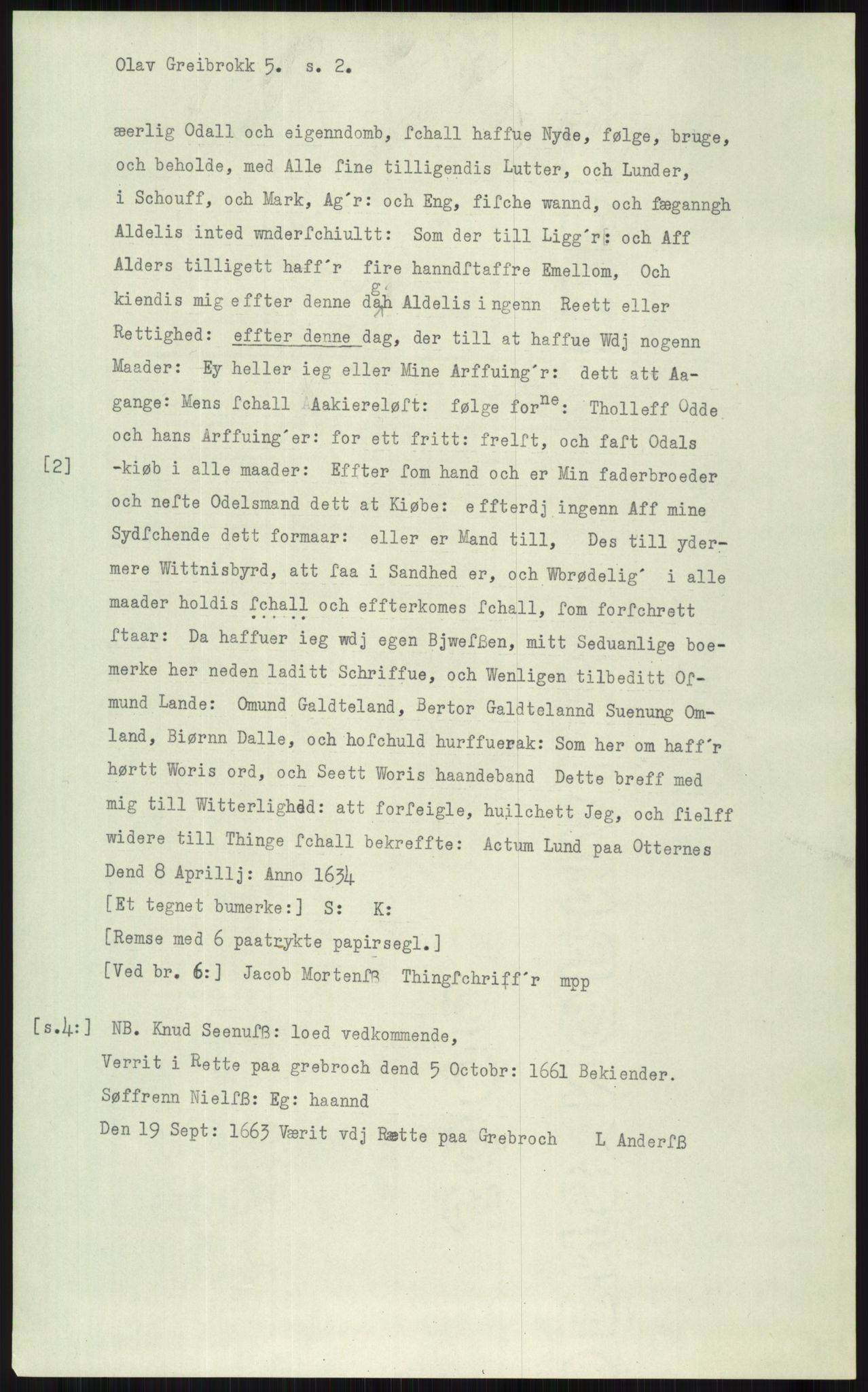 Samlinger til kildeutgivelse, Diplomavskriftsamlingen, AV/RA-EA-4053/H/Ha, p. 2404