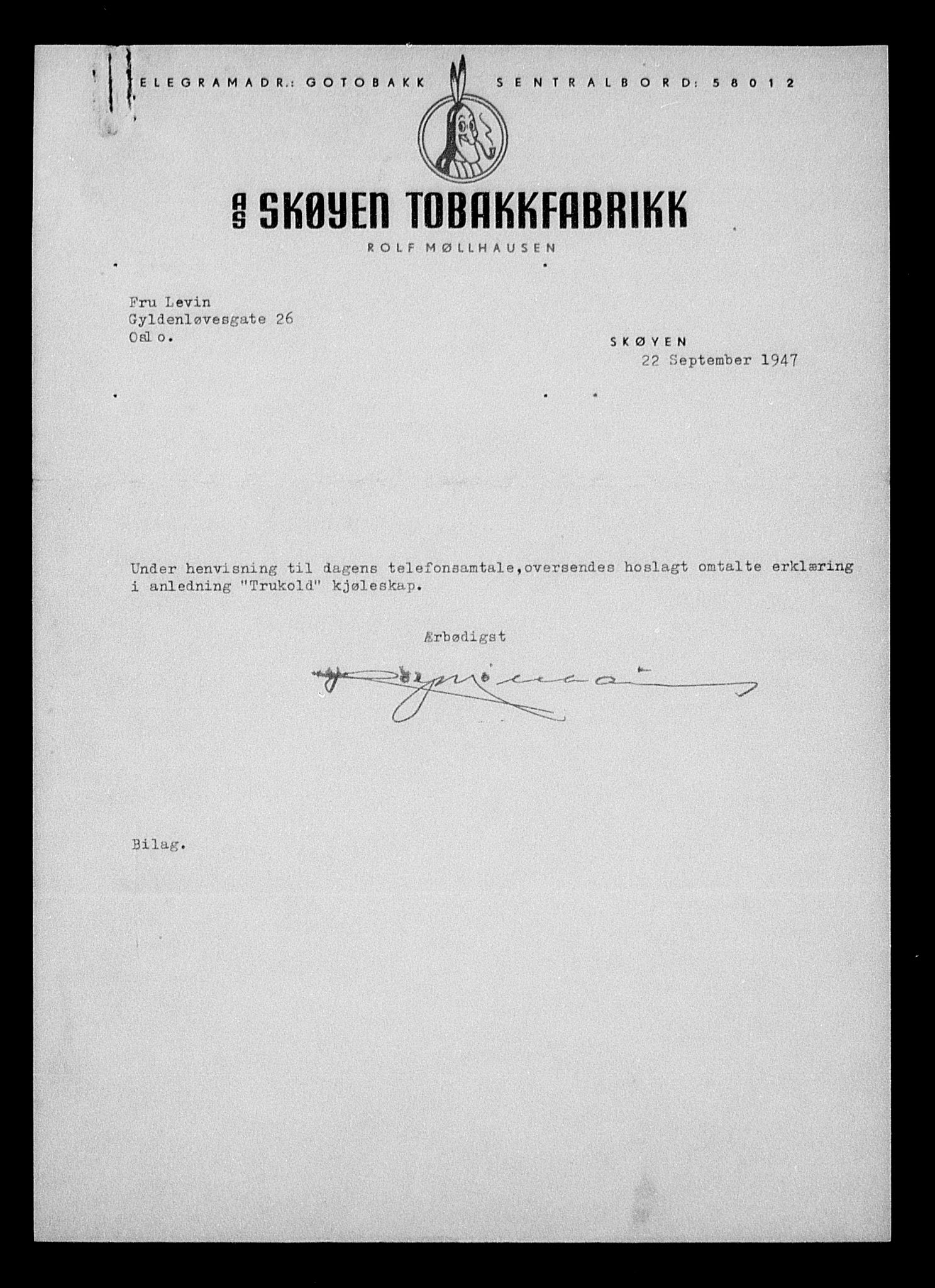 Justisdepartementet, Tilbakeføringskontoret for inndratte formuer, RA/S-1564/H/Hc/Hcc/L0958: --, 1945-1947, p. 187