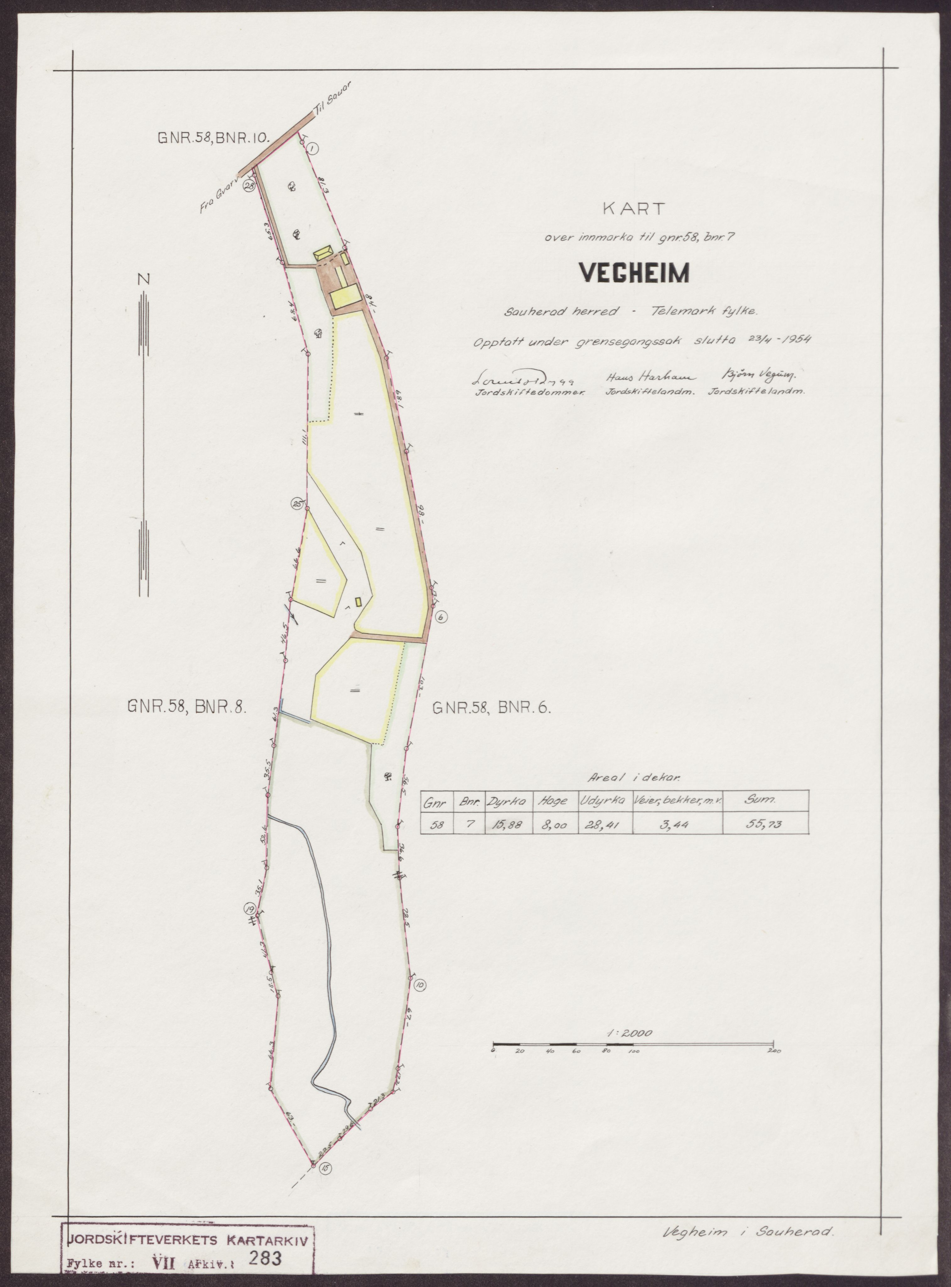 Jordskifteverkets kartarkiv, RA/S-3929/T, 1859-1988, p. 346