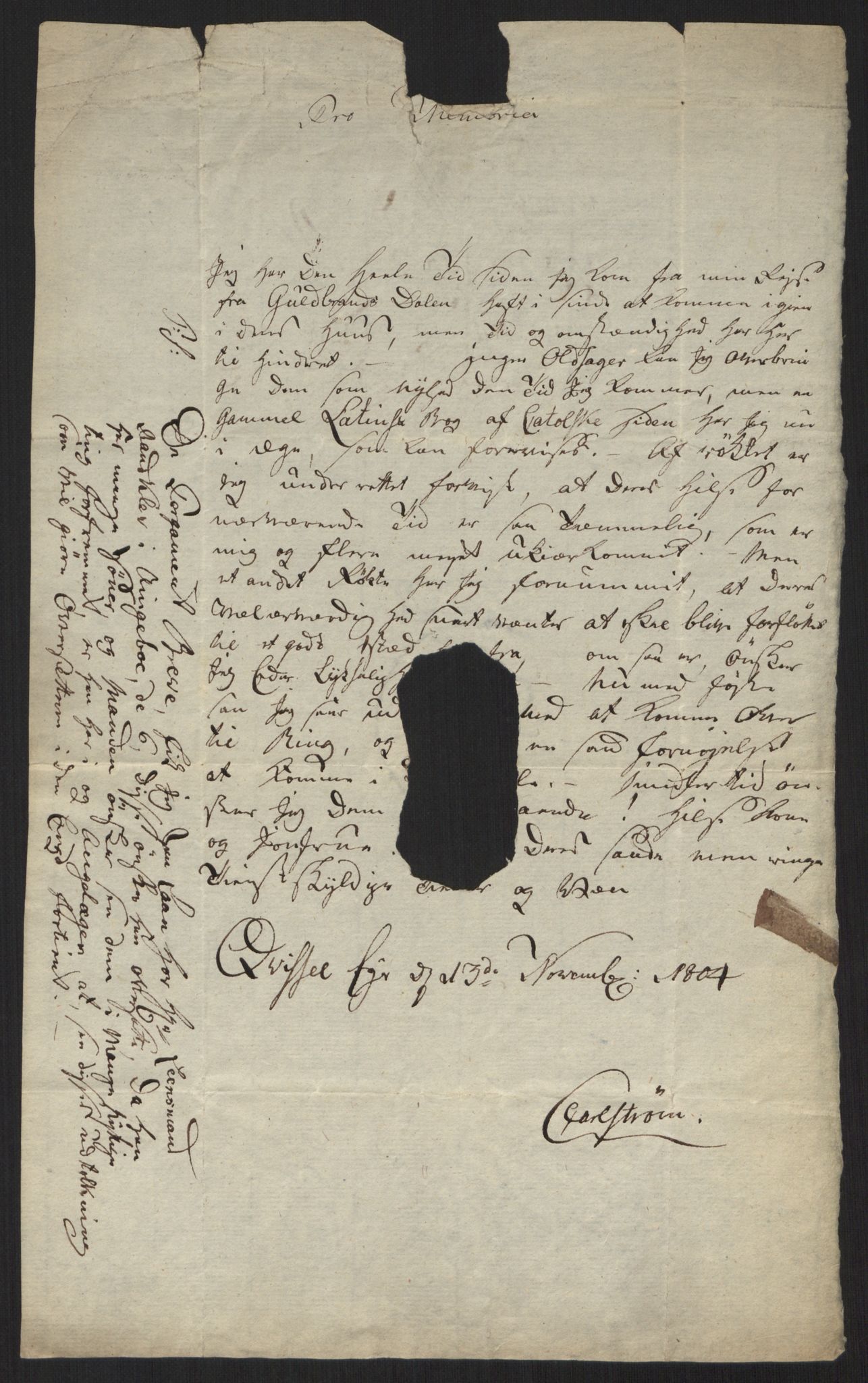 Mørch, Andreas Jensen, AV/RA-PA-0004/F/L0001: Brev, avskrifter, familiedokumenter m.v., 1345-1834, p. 6