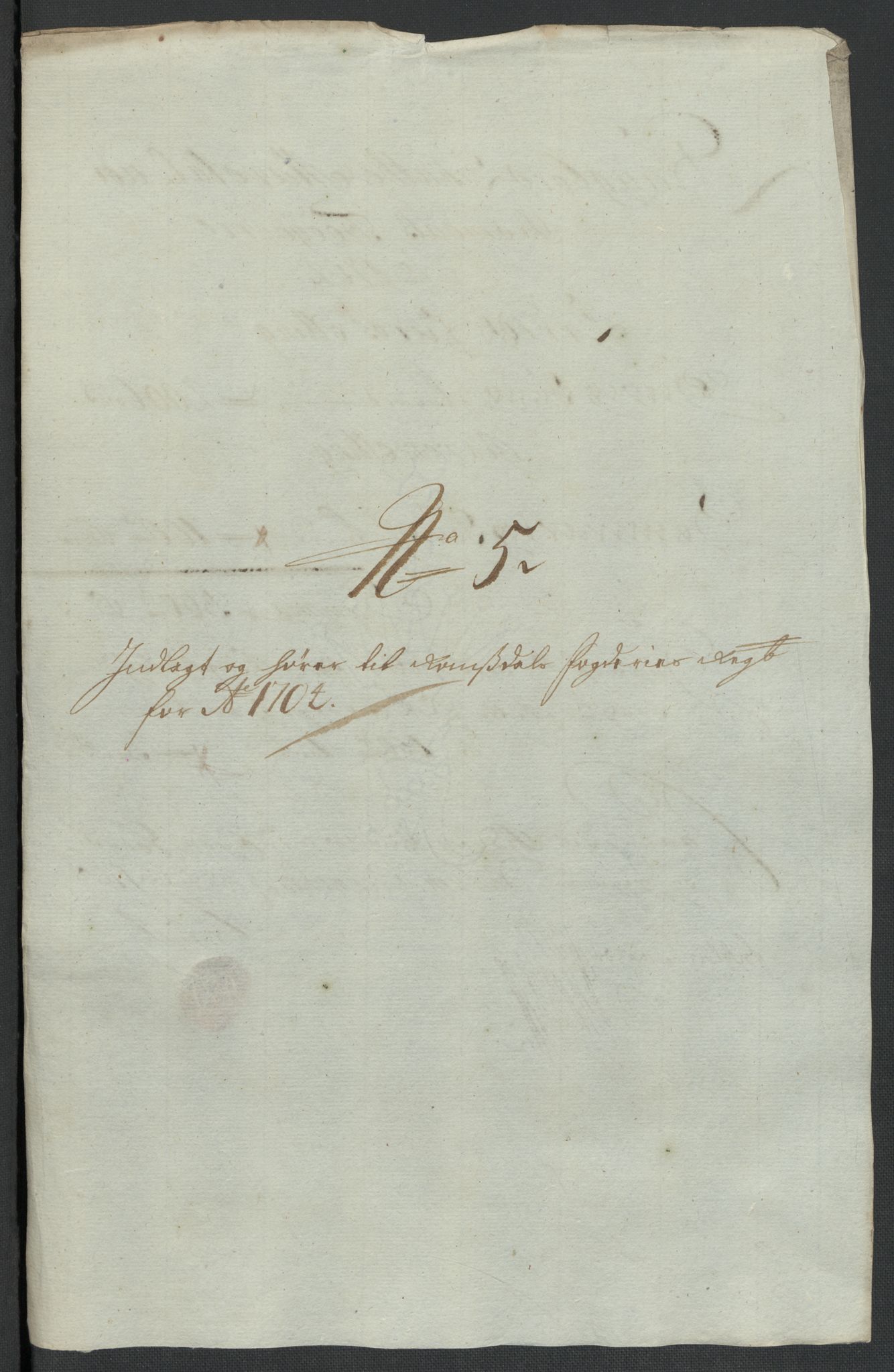 Rentekammeret inntil 1814, Reviderte regnskaper, Fogderegnskap, RA/EA-4092/R55/L3656: Fogderegnskap Romsdal, 1703-1705, p. 236