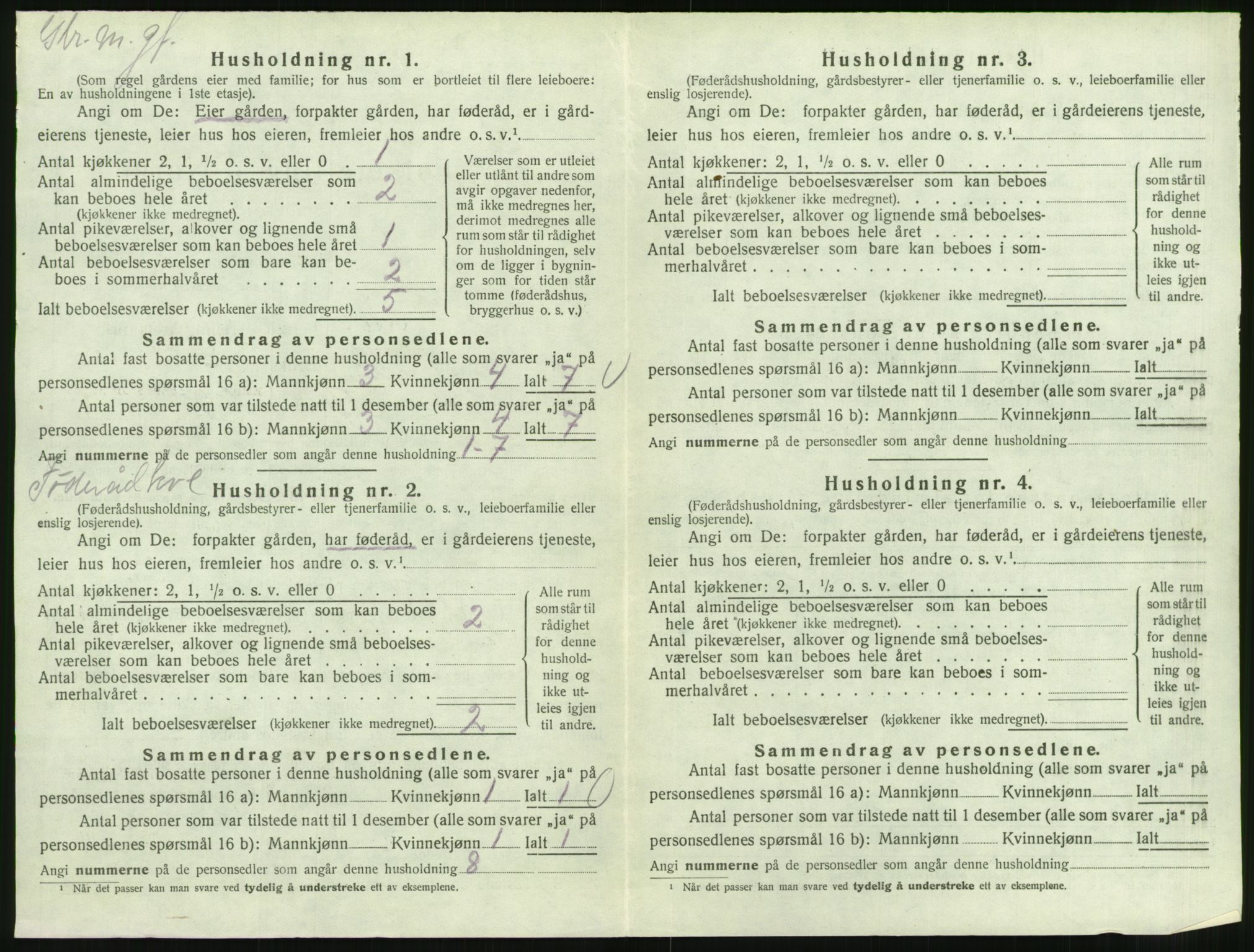 SAT, 1920 census for Øre, 1920, p. 400