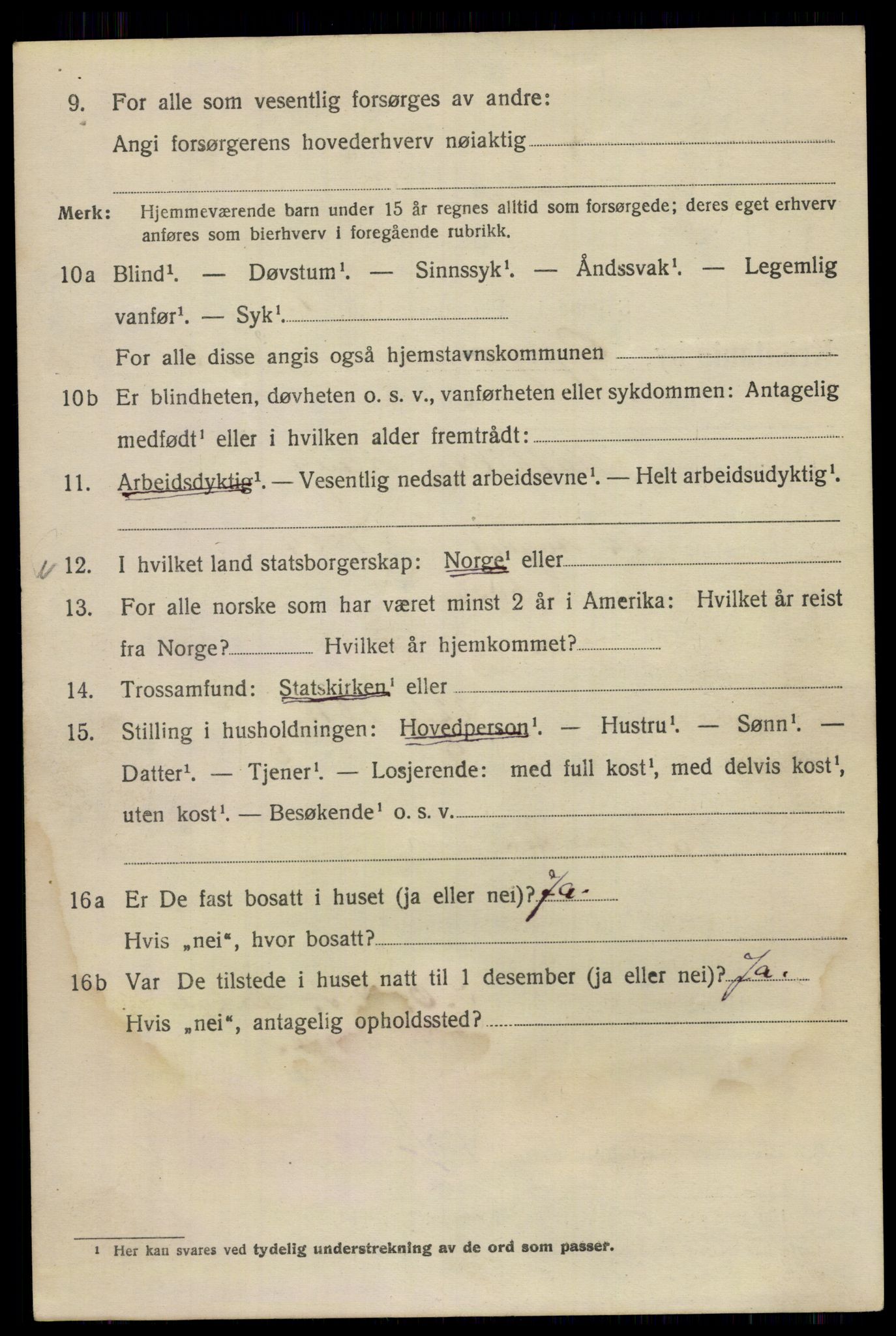 SAO, 1920 census for Kristiania, 1920, p. 434864