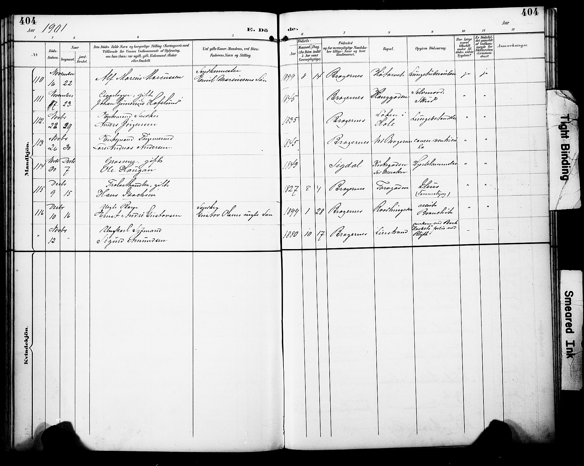 Bragernes kirkebøker, AV/SAKO-A-6/F/Fb/L0008: Parish register (official) no. II 8, 1894-1902, p. 404