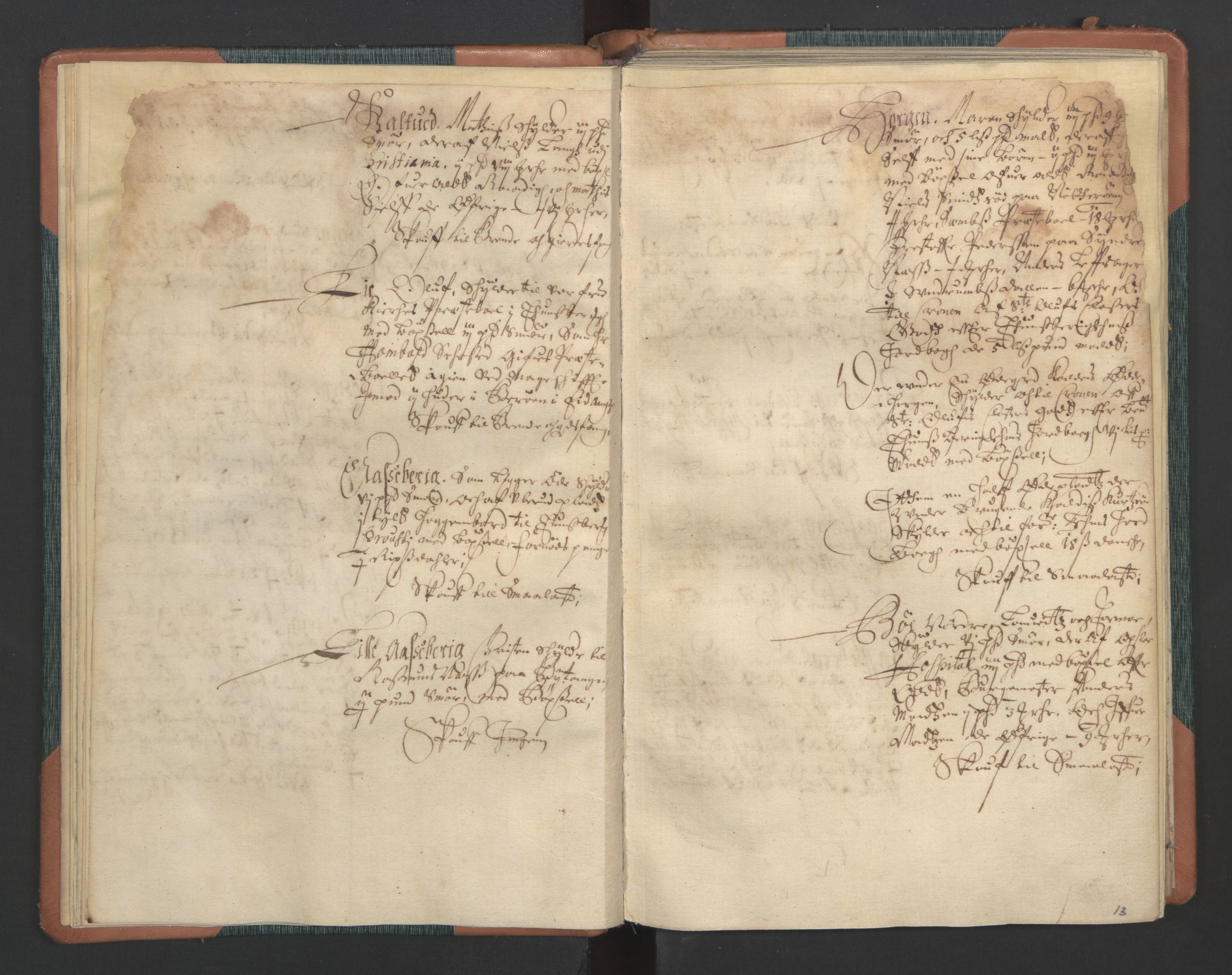 Rentekammeret inntil 1814, Realistisk ordnet avdeling, AV/RA-EA-4070/L/L0011: Tønsberg lagdømme. Alminnelig jordebok for Tønsberg len - Slagen og Arendal skipreider., 1661, p. 12b-13a