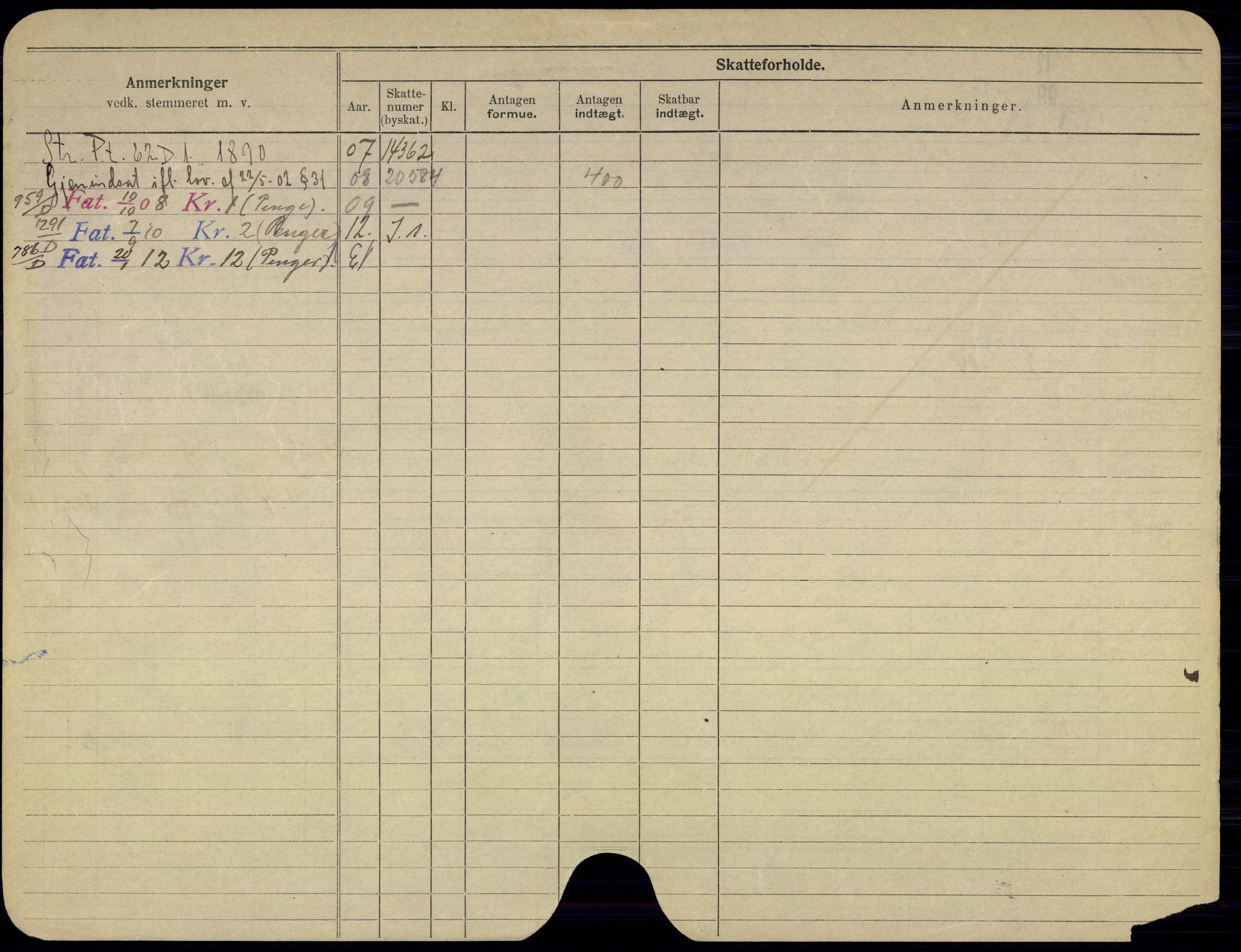 Oslo folkeregister, Registerkort, AV/SAO-A-11715/G/Gb/L0017: Menn, 1914