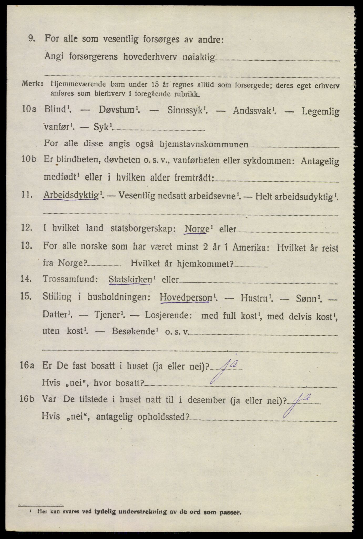 SAKO, 1920 census for Lardal, 1920, p. 2382